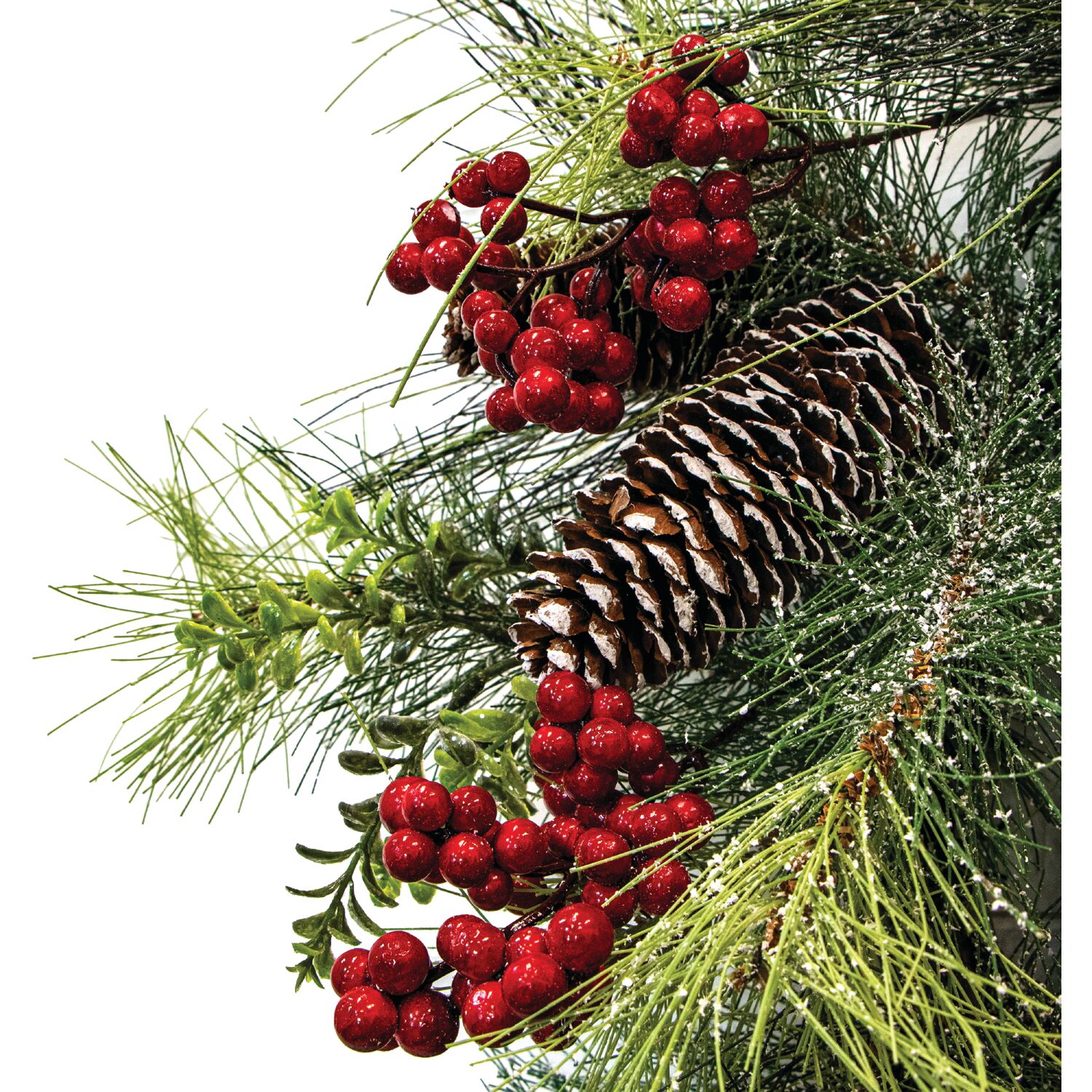 Fraser Hill Farm FF026CHWR001-0GR Artificial-Christmas-Wreaths - View #14