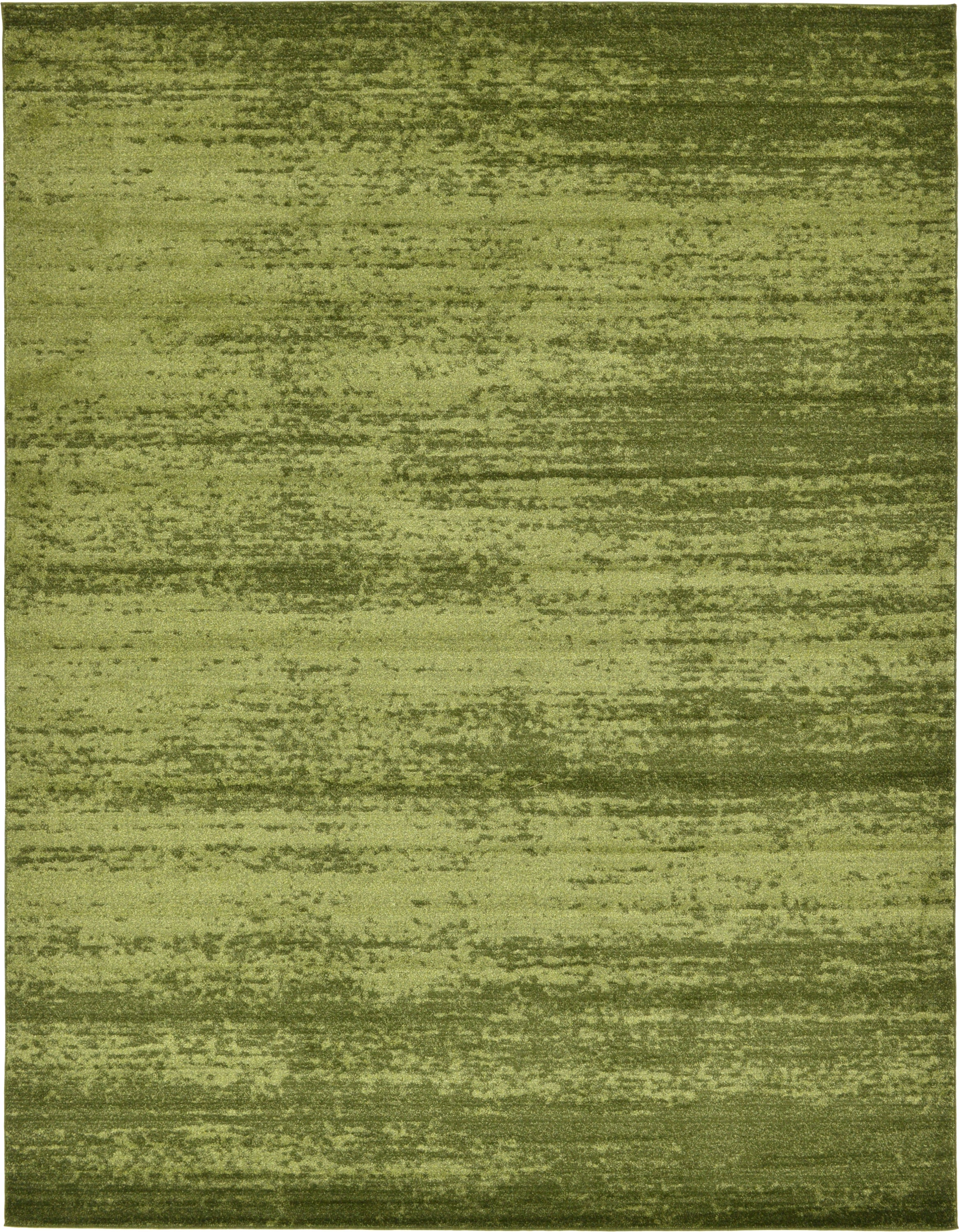 Unique Loom 3132861 Lucille Del Mar 10 x 13 (ft) Loomed Polypropylene Green/Olive Rectangular Indoor Distressed/Overdyed Area rug