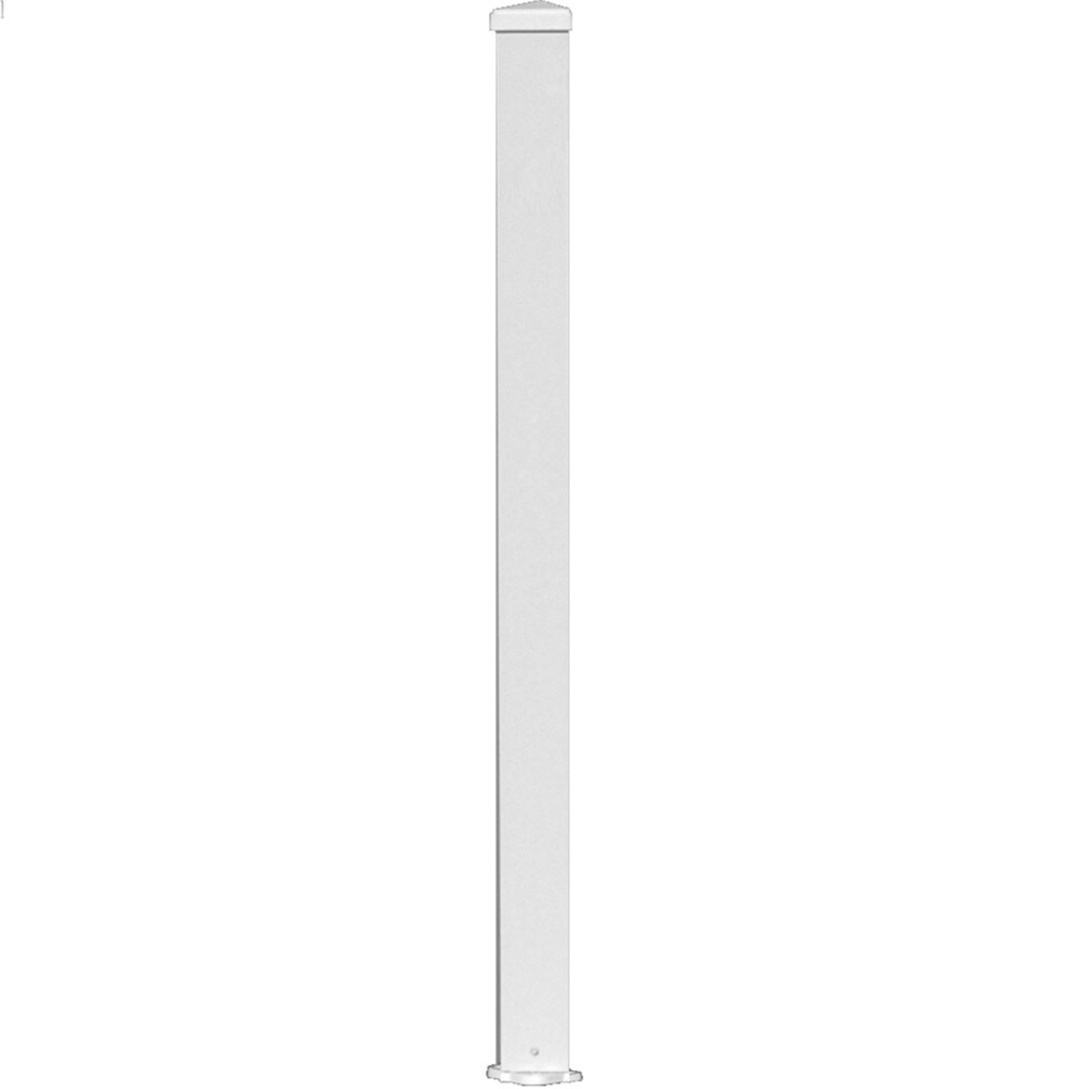 Wolf Handrail 3-in x 3-in x 3-ft White Deck Post