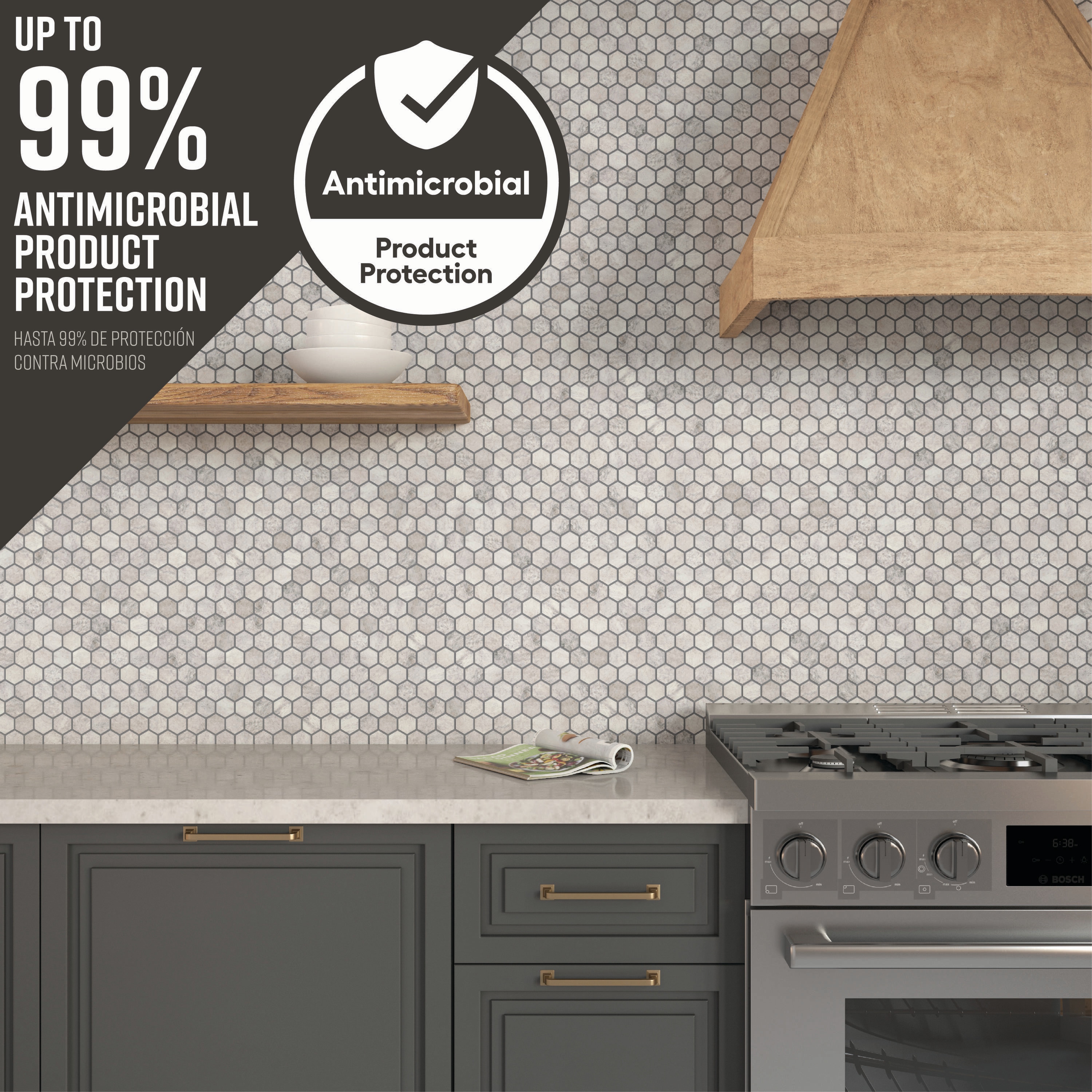 STAINMASTER SM501224XTMTLW Ceramic-Tile - View #5