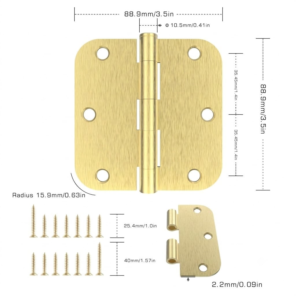 Etokfoks LETXFA7OI Entry-Door-Hinges - View #2