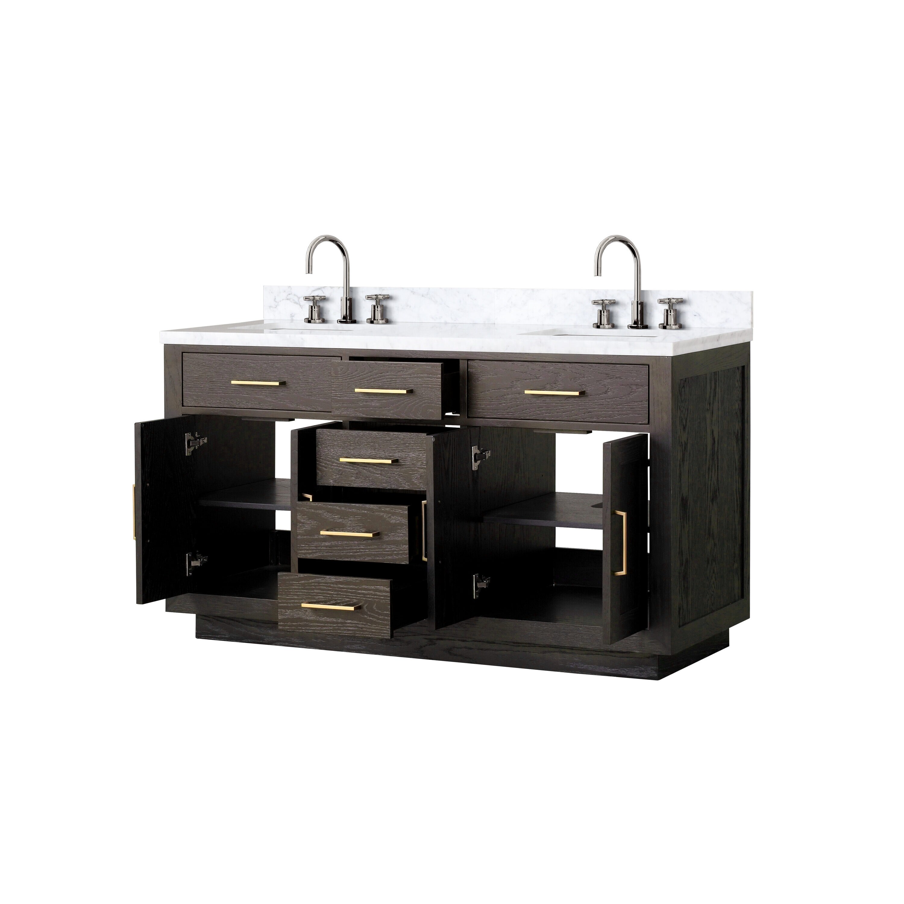 Lexora LVGI60DK101 Bath-Vanity-Combo - View #4