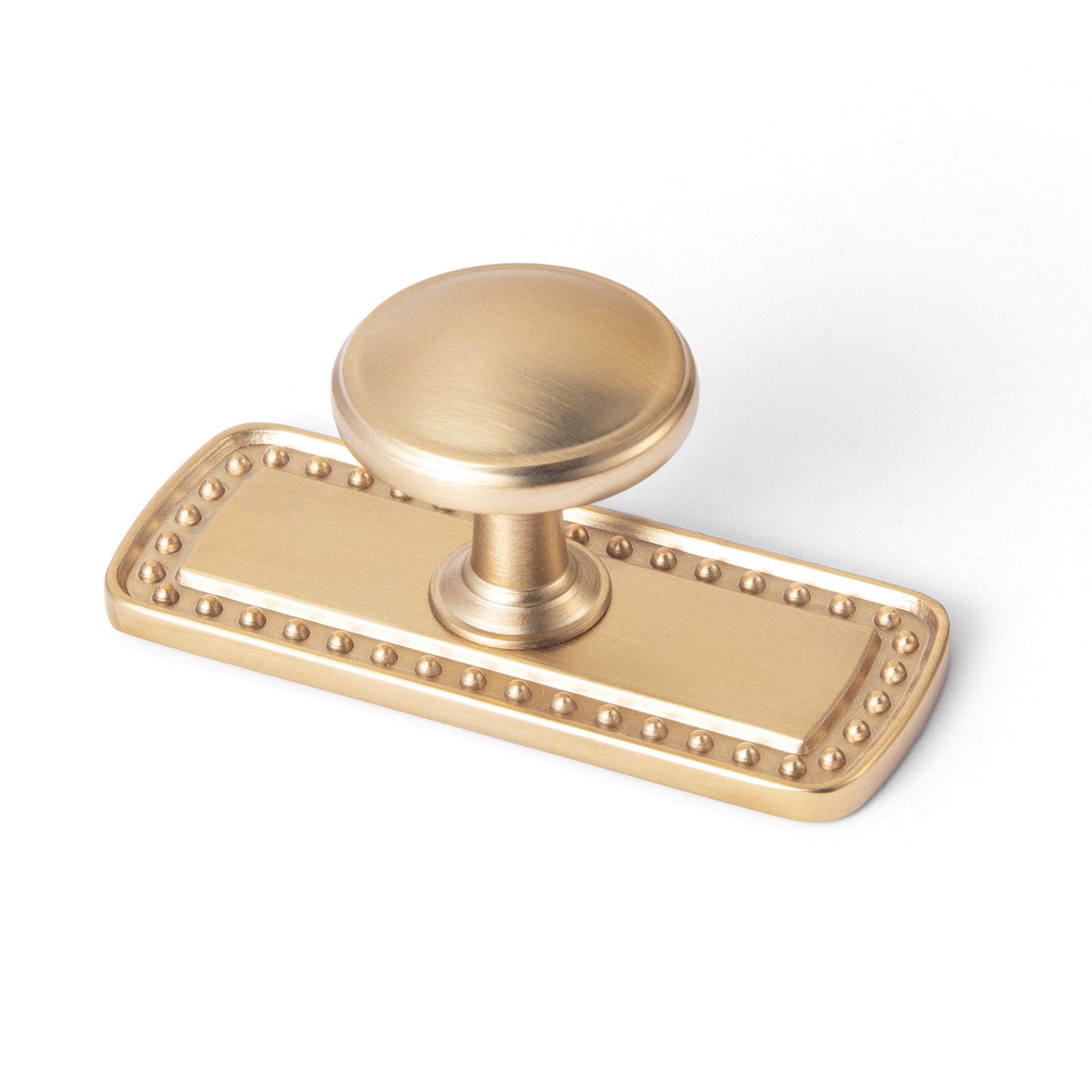 Miaokesen 1-1/10-in Champagne Bronze Mushroom Modern Cabinet Knob 6 -Pack #6781UBR-G018-DK