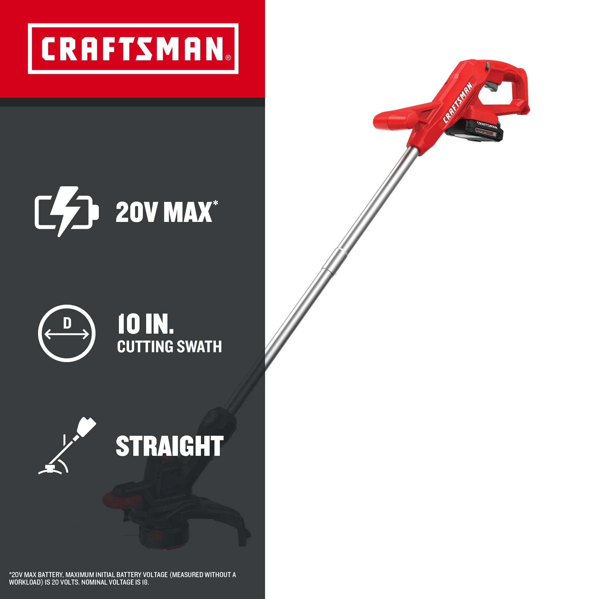 CRAFTSMAN CMCST915C1 Cordless-String-Trimmers - View #3