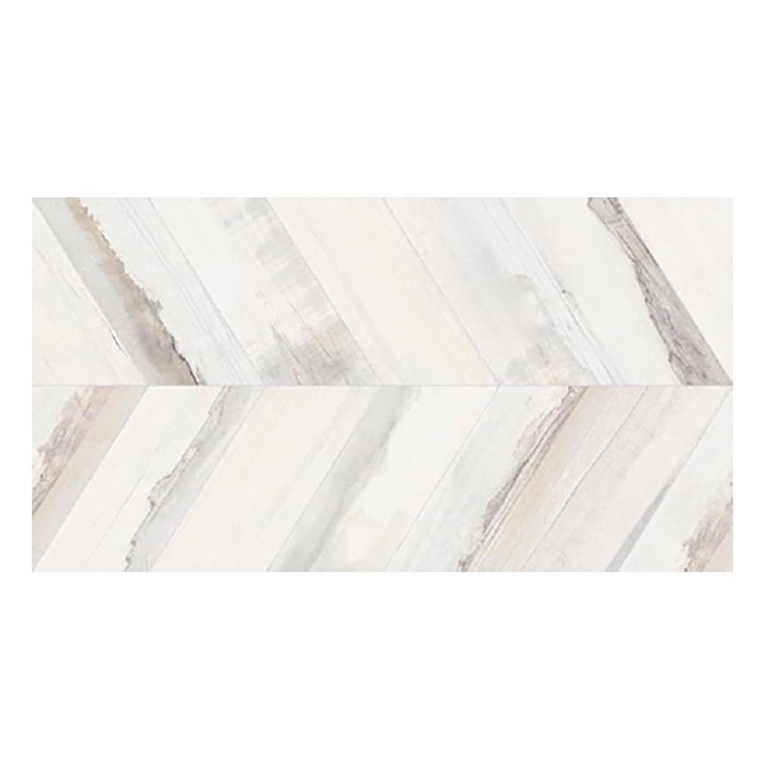Apollo Tile APLACDISPIBL White 18-in x 36-in Matte Porcelain Marble Look Floor and Wall Tile (13.05-sq. ft/ Carton)