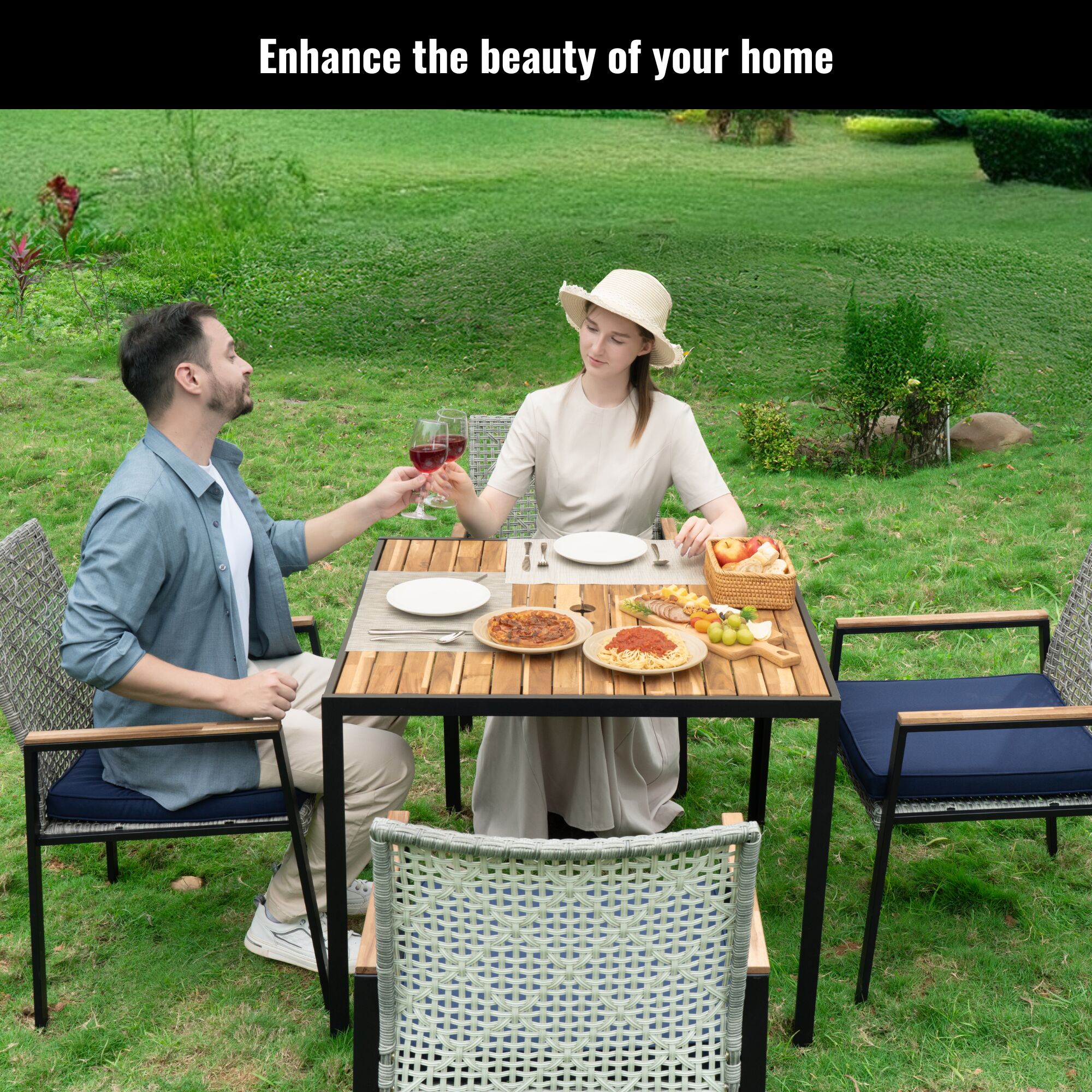 LOVMOR SF-R-W2391S00004 Patio-Dining-Sets - View #2