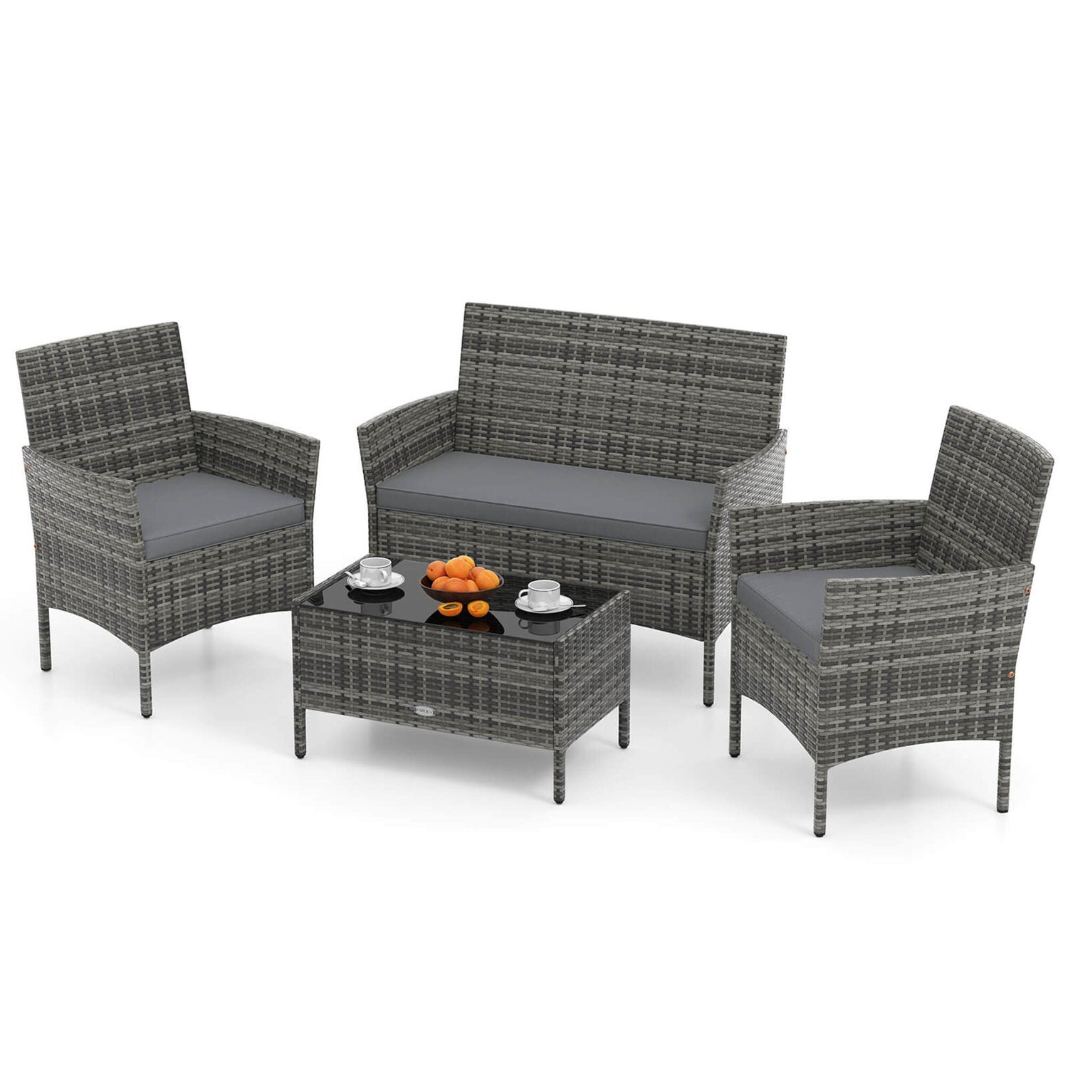 Costway HCST05332 Patio-Conversation-Sets - View #2