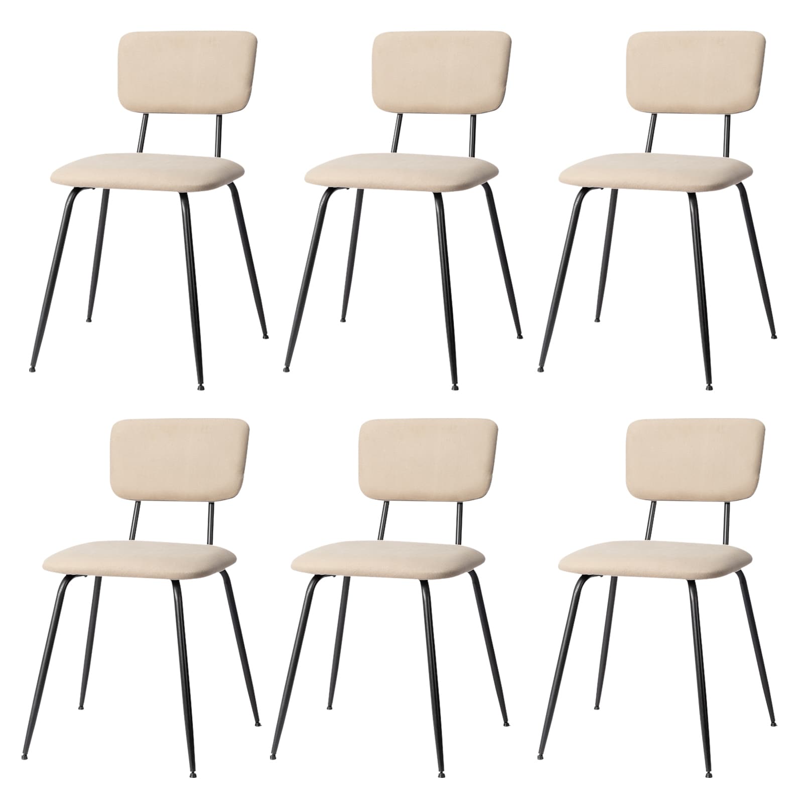 Outopee LO1G52005759 Modern White Faux leather Accent Chair