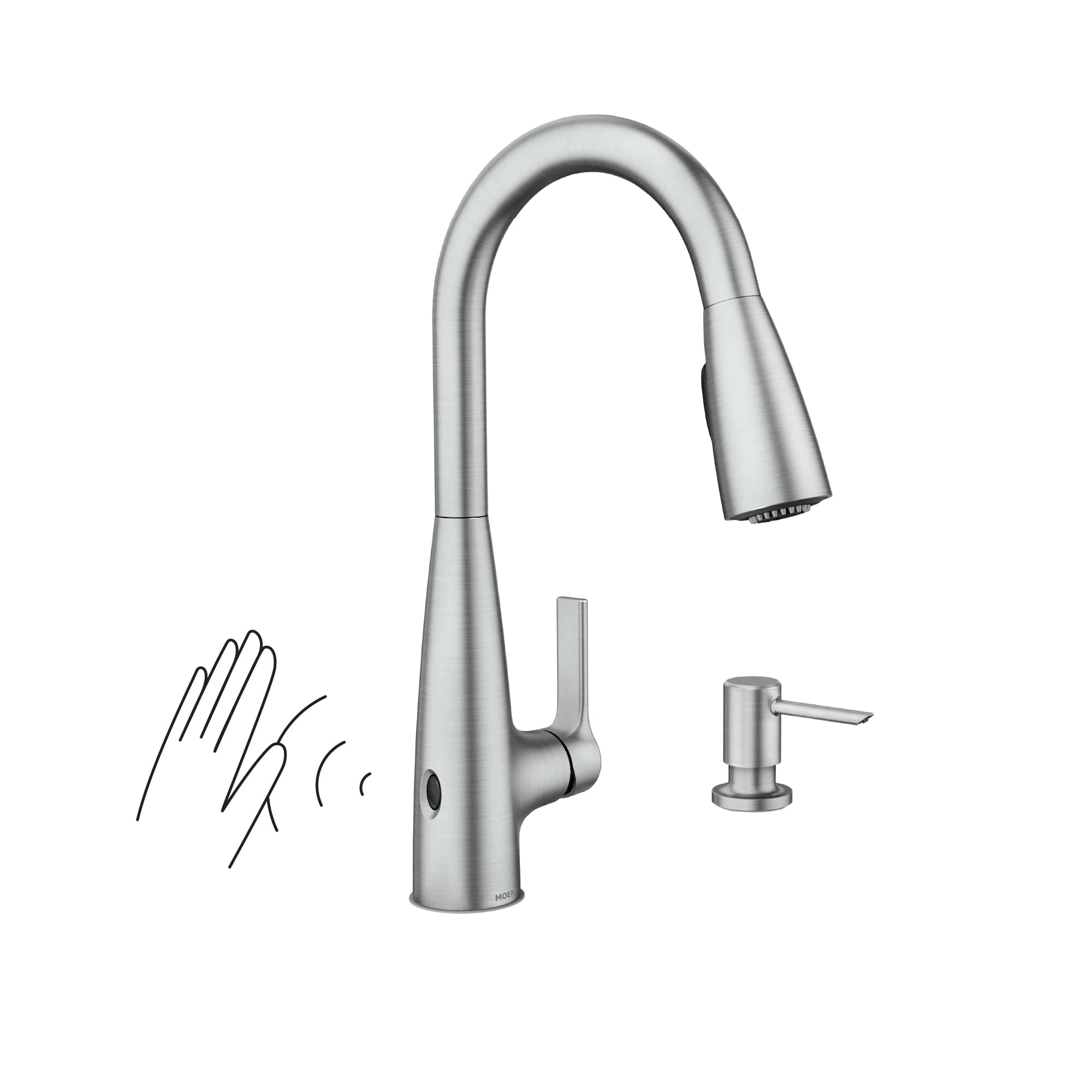 Moen 87627EWSRS Kitchen-Faucets - View #2