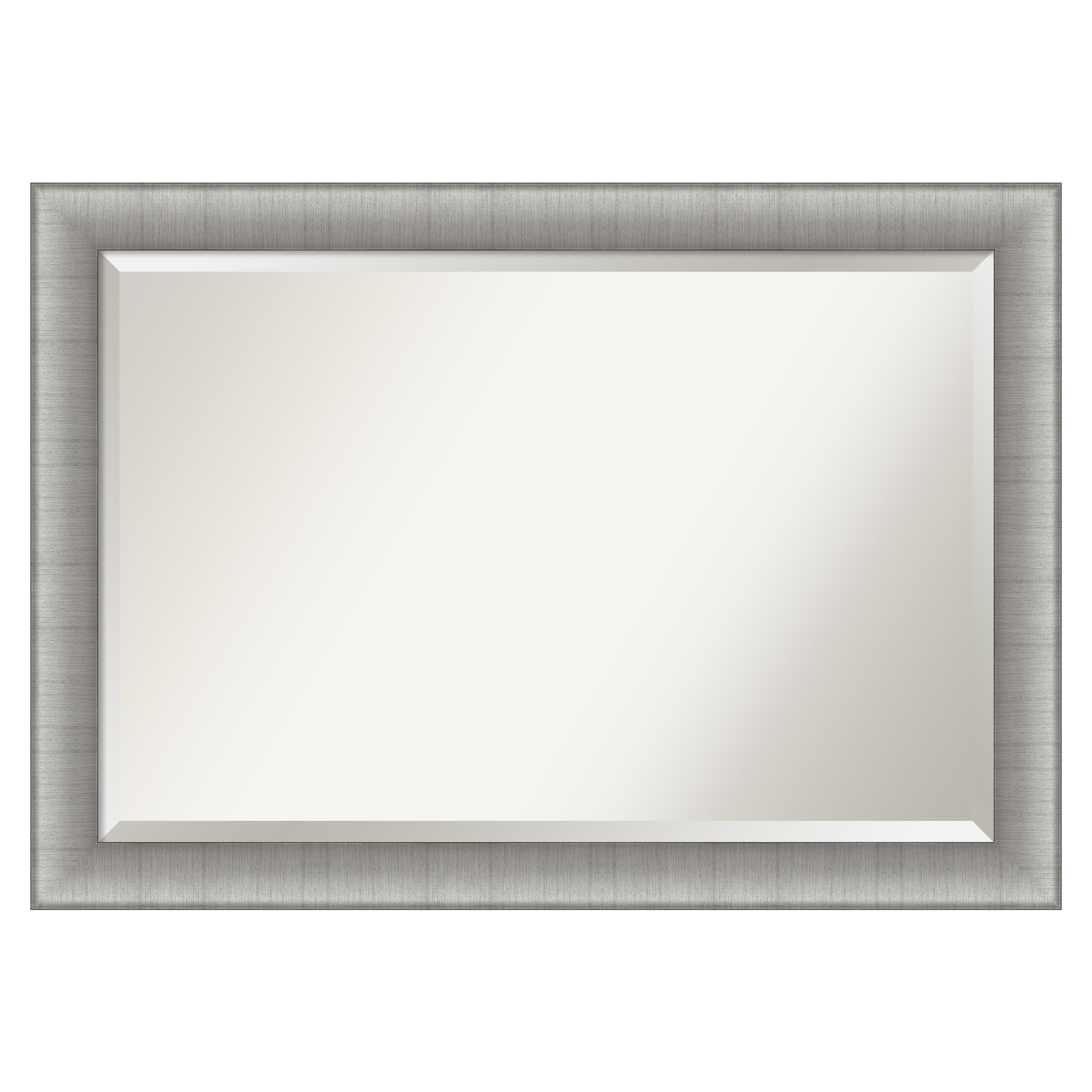 Amanti Art DSW4593622 Elegant 40.75-Inches x 28.75-Inches Framed Rectangle Bathroom Vanity Mirror ( Pewter Silver )