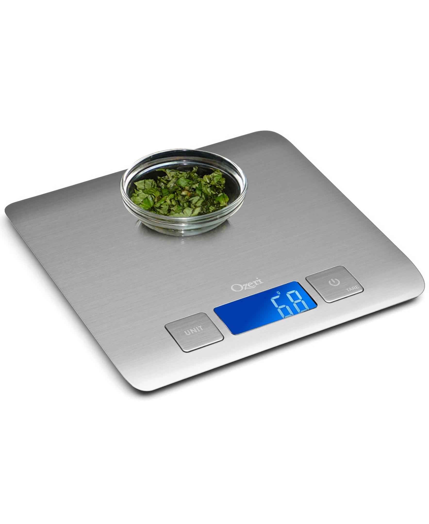  Ozeri Pro Digital Kitchen Food Scale, 0.05 oz to 12 lbs (1 gram  to 5.4 kg): Baking Scale: Home & Kitchen