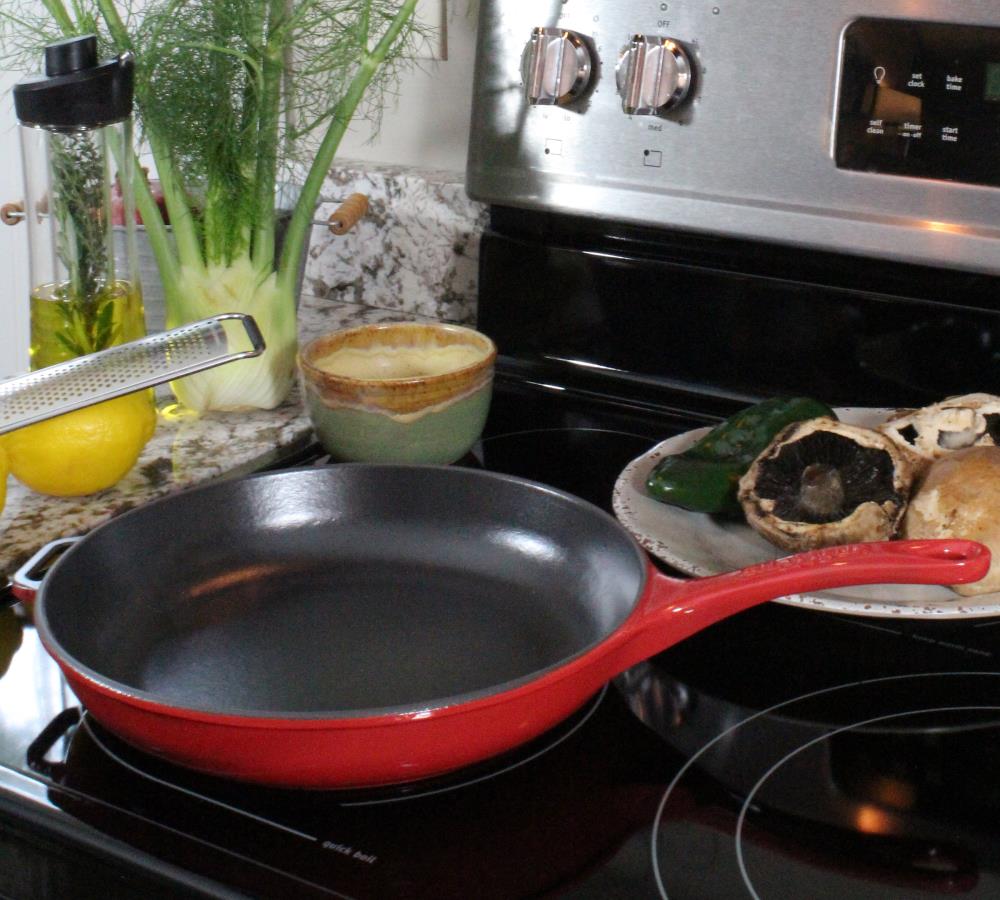 Chasseur 11 in Cast Iron Cooking Pan in the Cooking Pans