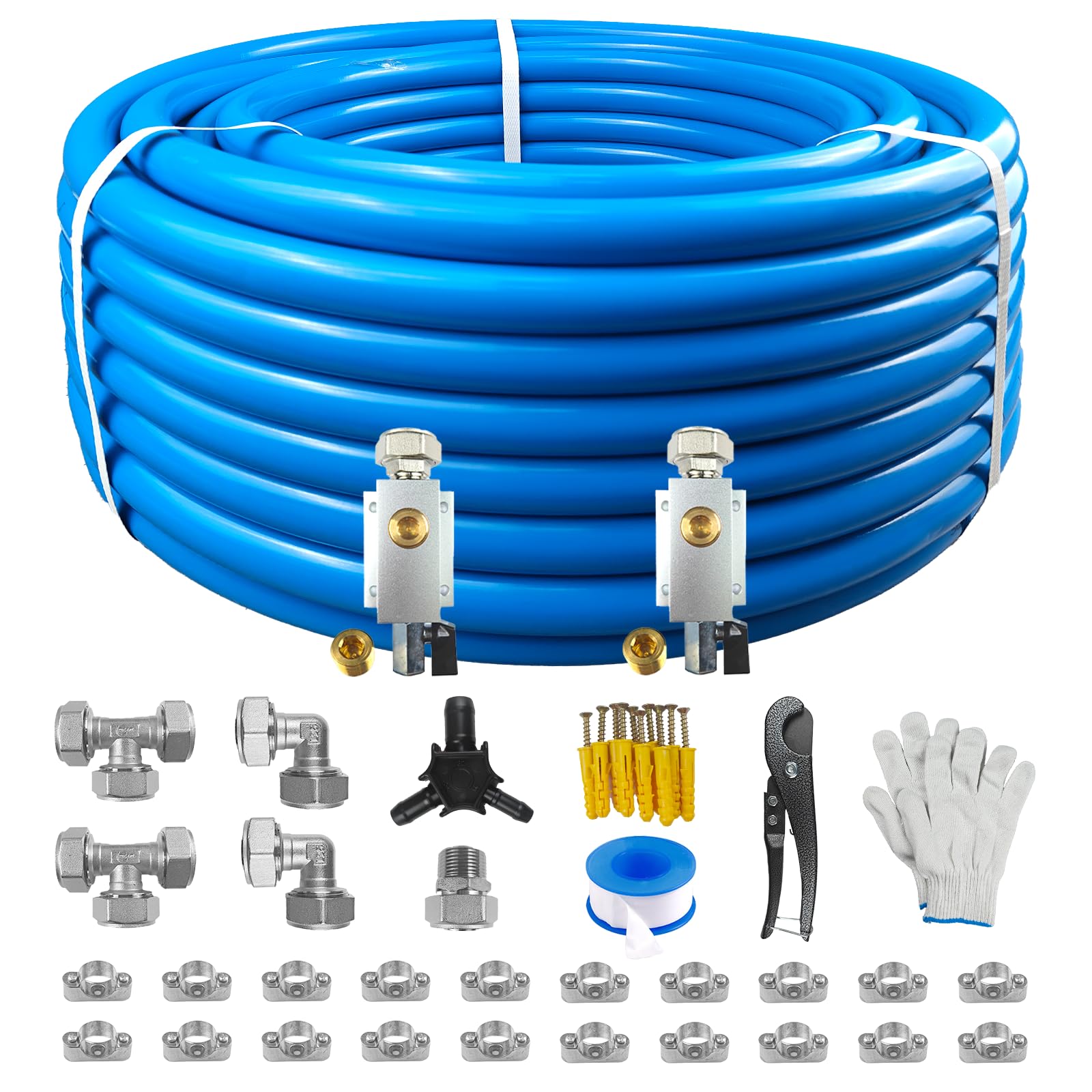 Misopily 3/4-in x 50-ft 120-ft 200-ft and 300-ft HDPE Aluminum HDPE ...