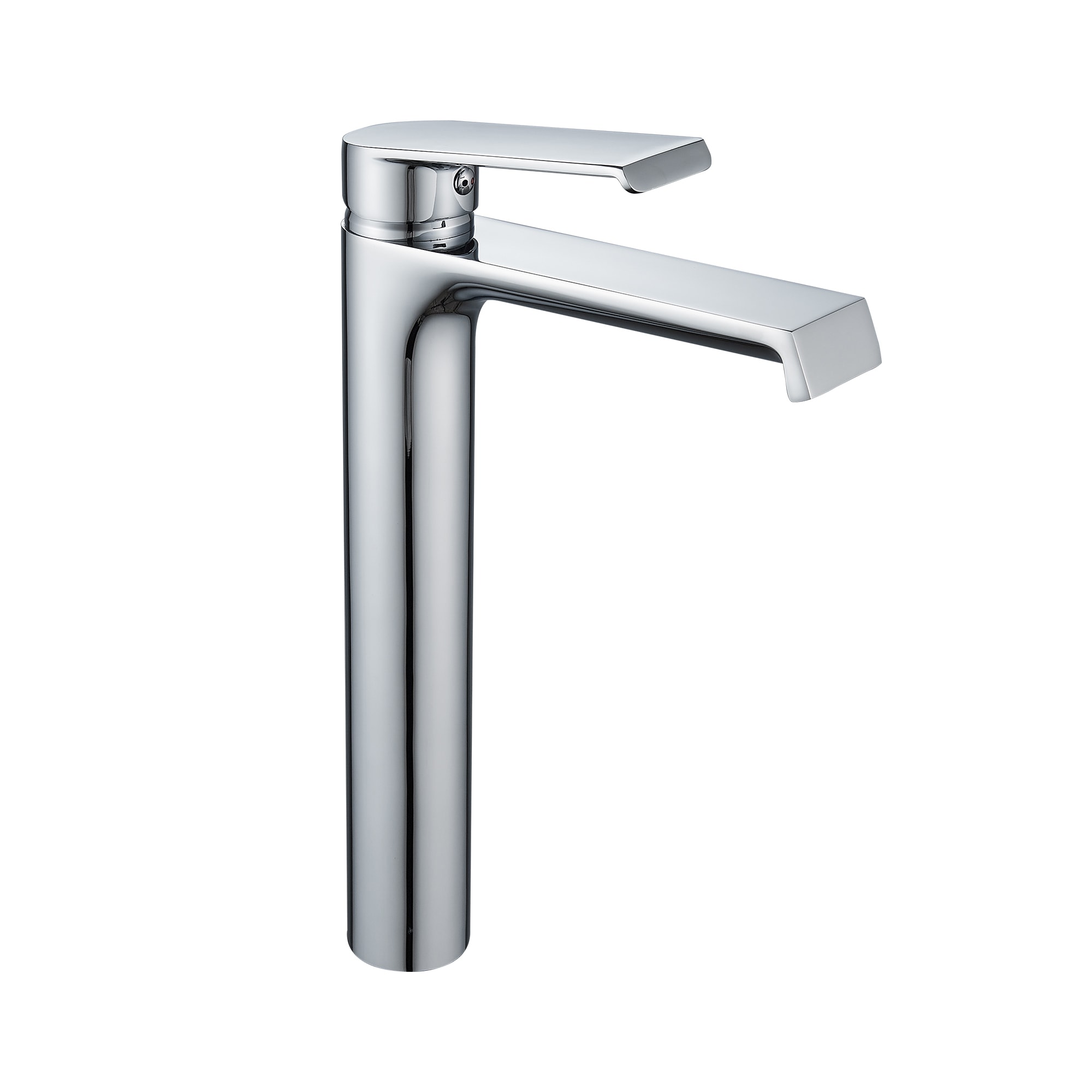 FORIOUS LL39030CH-H Chrome Vessel 1-handle Waterfall Commercial/Residential Handle Bathroom Sink Faucet