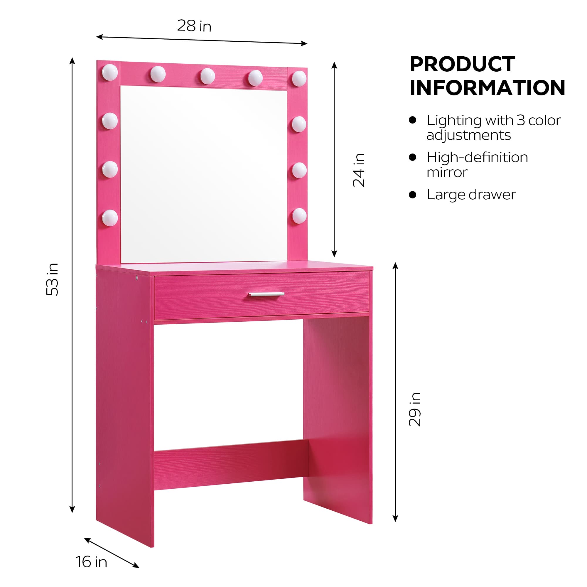 Choco Moon 5392265547297 Bedroom-Vanities - View #3