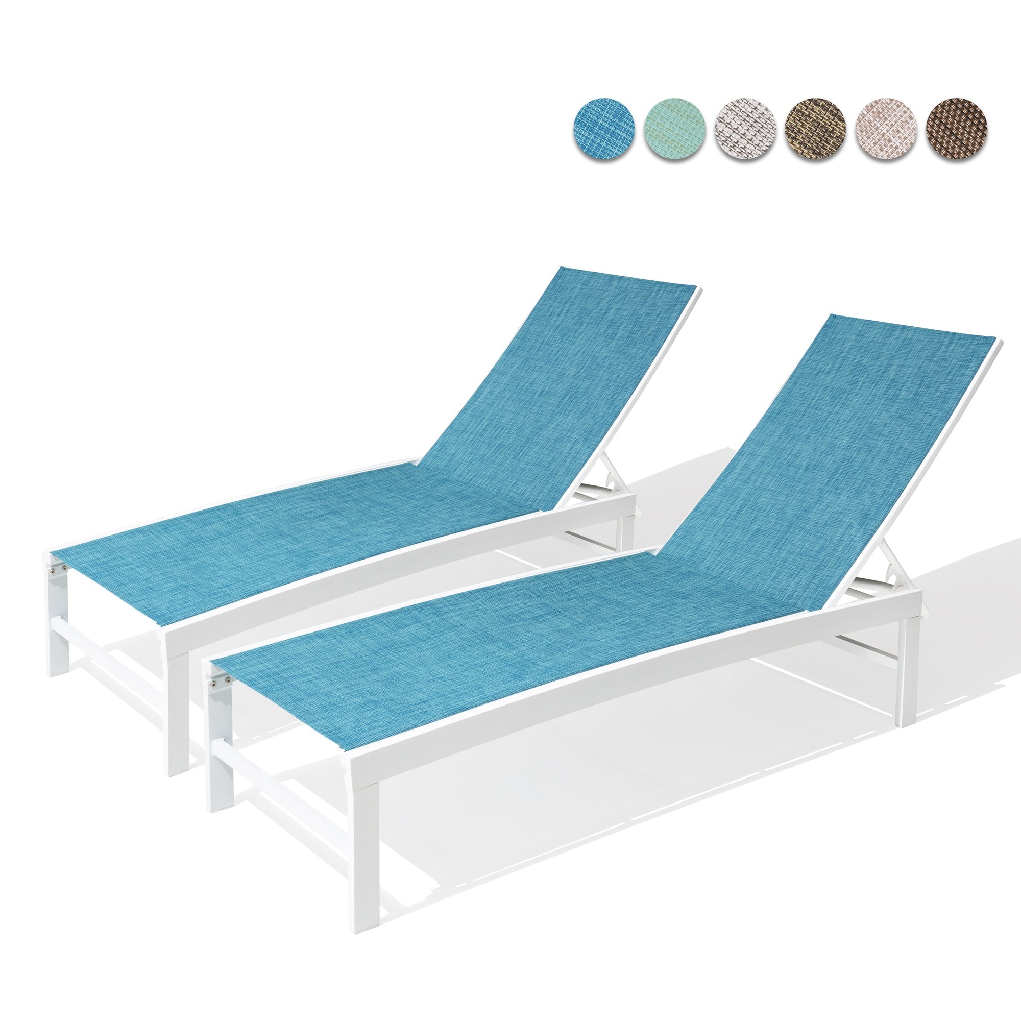 Pellebant ST25-LG006BLU-2PC Patio-Chairs - View #2