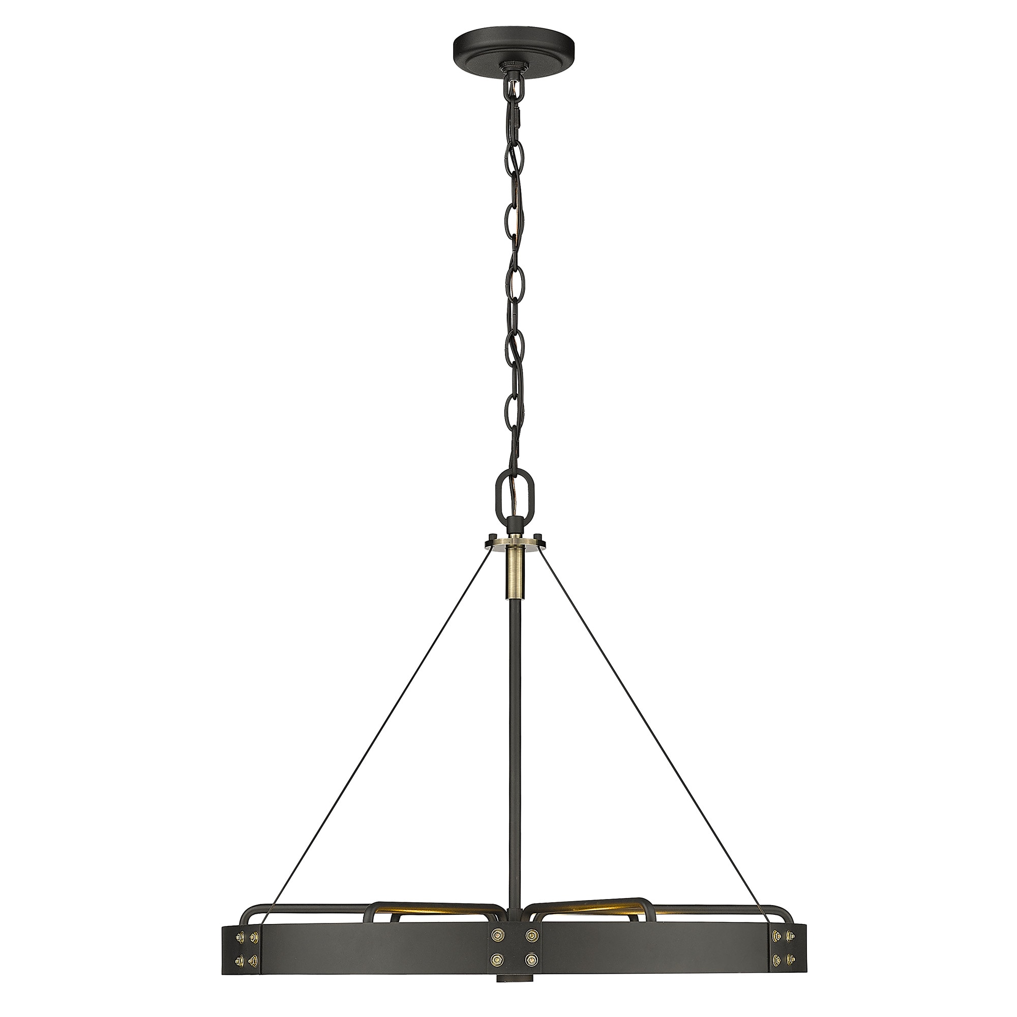 Golden Lighting 3866-M NB-AB Pendant-Lights - View #2
