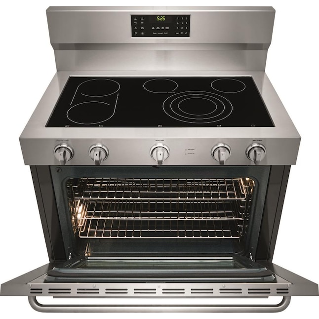 Frigidaire Gallery 40-in Glass Top 6.4-cu ft Self-Cleaning Convection ...
