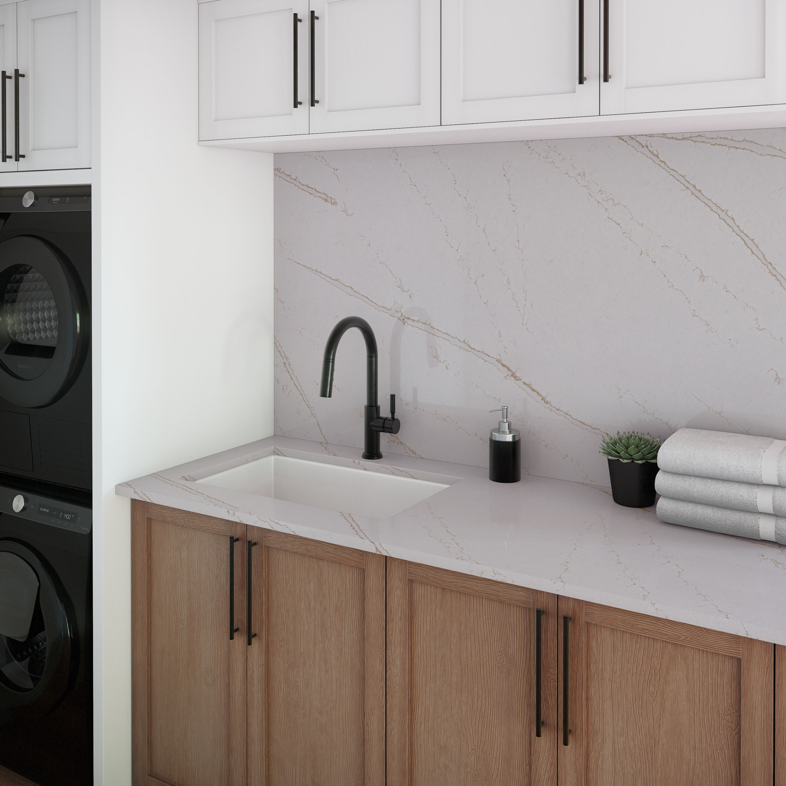 ONE Quartz OQ50SLBM11/4X1L Countertop-Samples - View #4