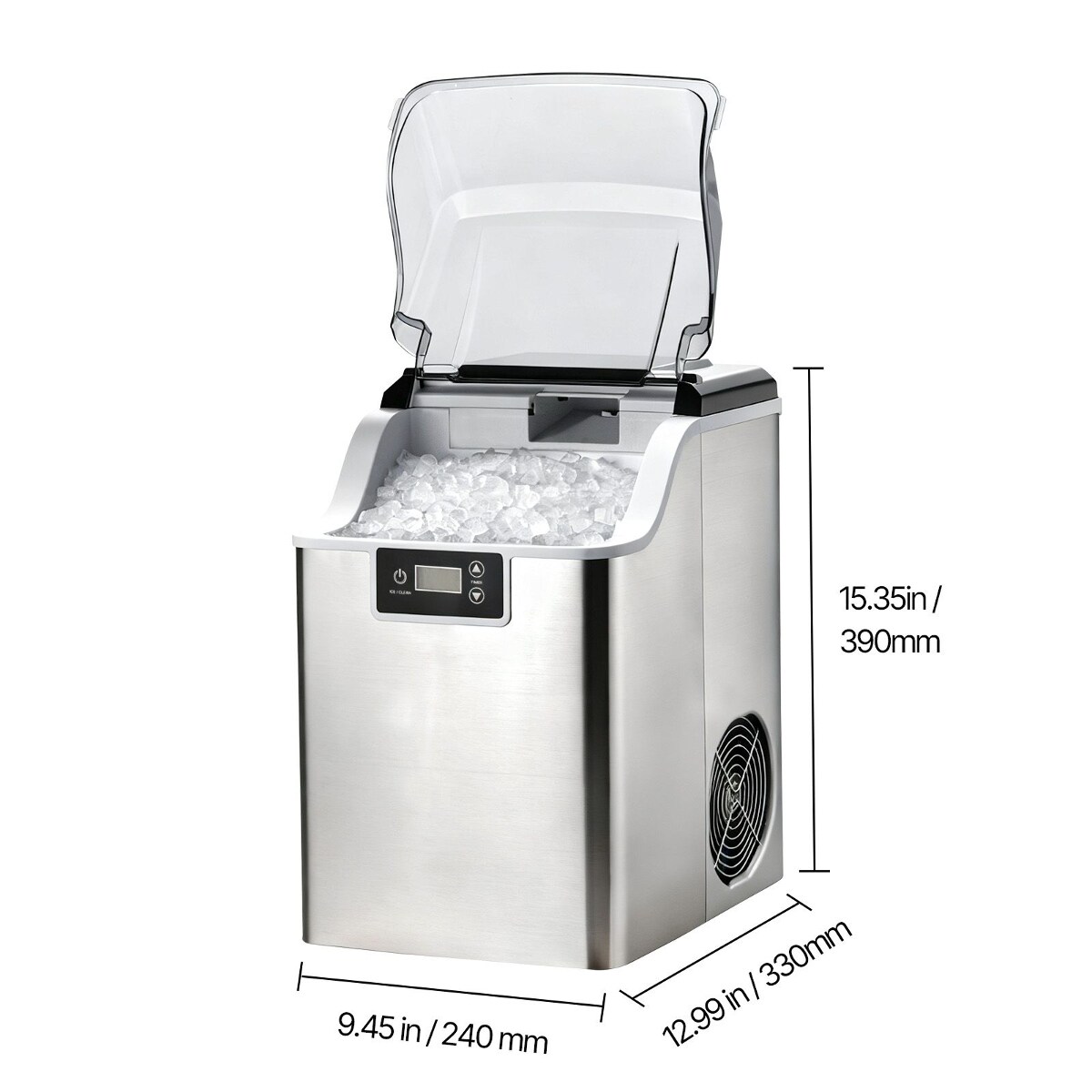Ropilly D01027HXG1W Ice-Makers - View #7