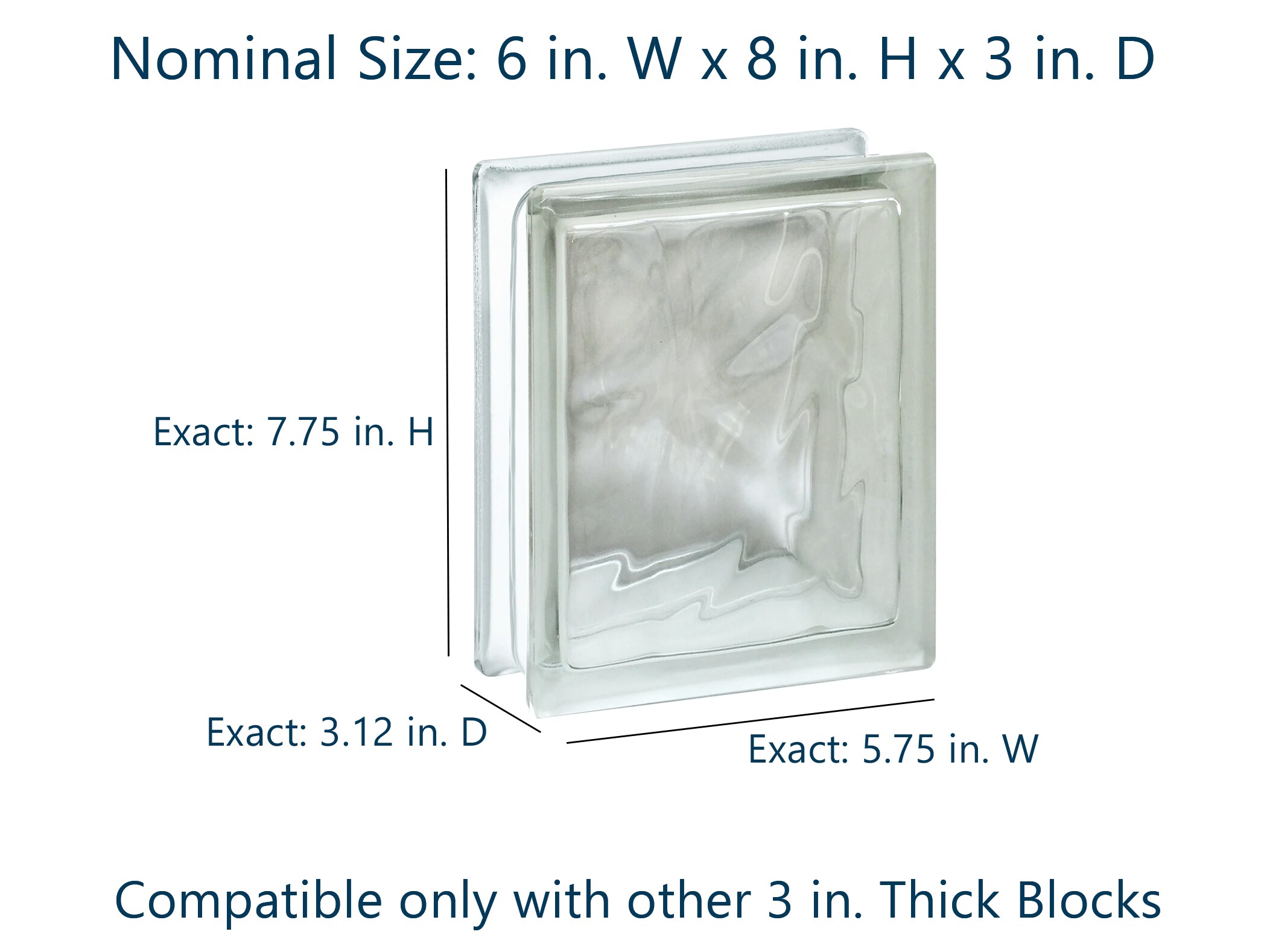 REDI2SET GBW683 Glass-Block - View #3