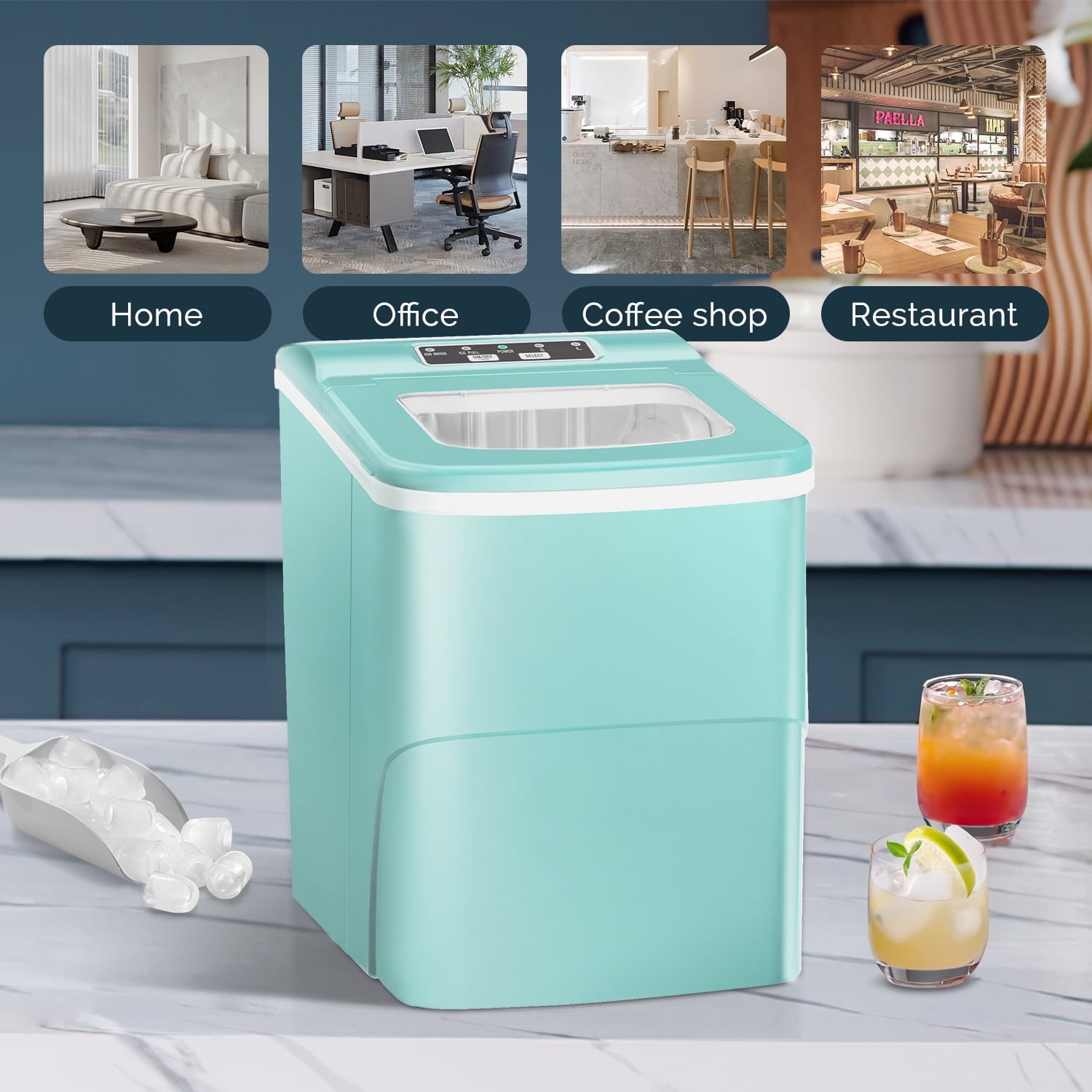 COWSAR Z5878-GREEN Ice-Makers - View #12