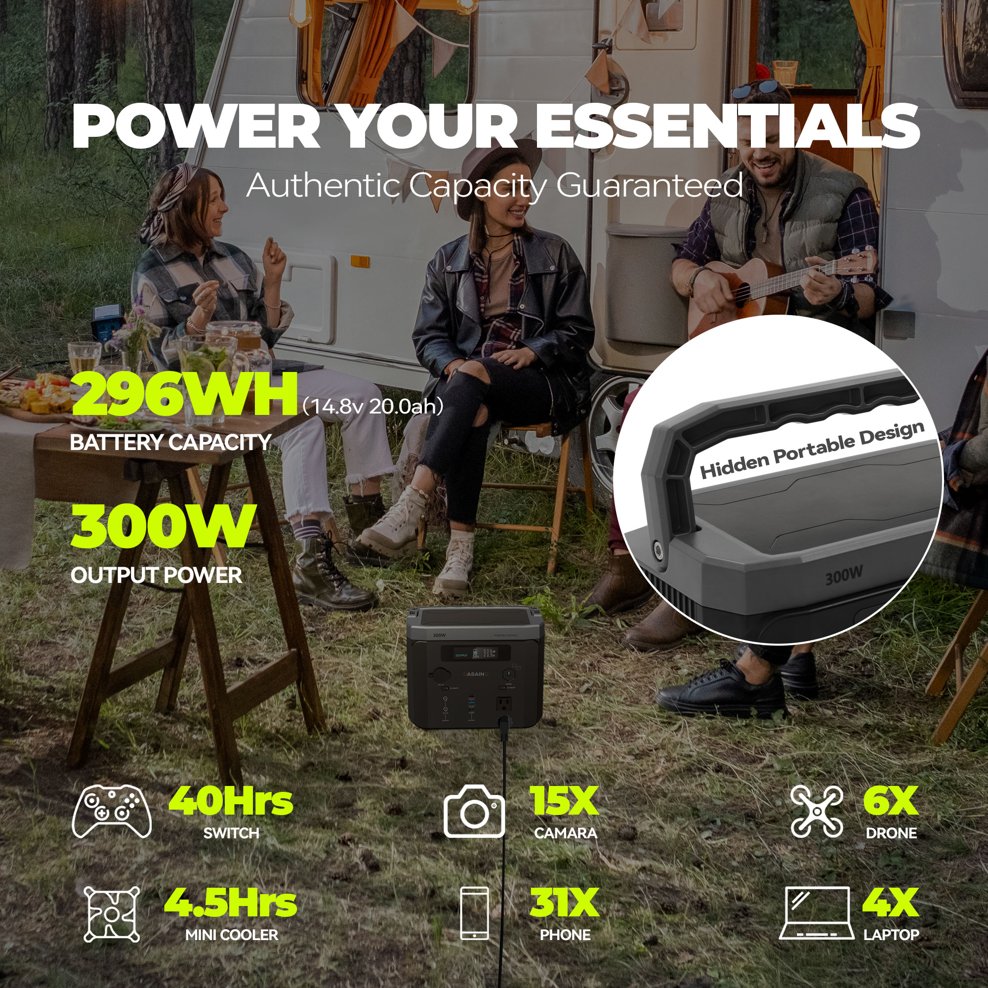 CASAINC WFEHAC-01-BL-2S Solar-Generators - View #6