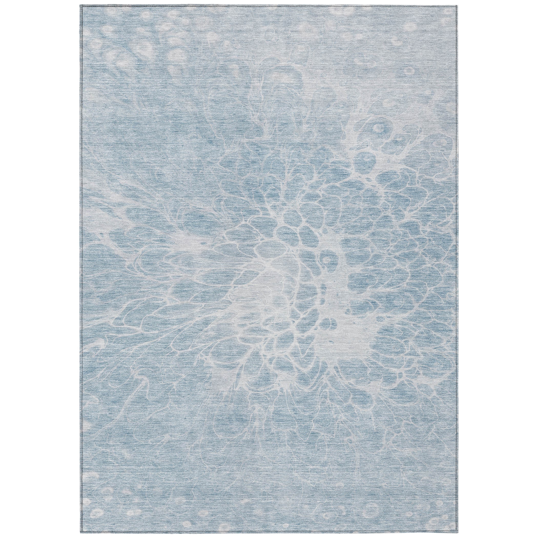 Addison Rugs ACN653SK30X46 Chantille ACN653SK 2 x 3 (ft) Polyester Sky Rectangular Indoor/Outdoor Geometric Machine washable Area rug