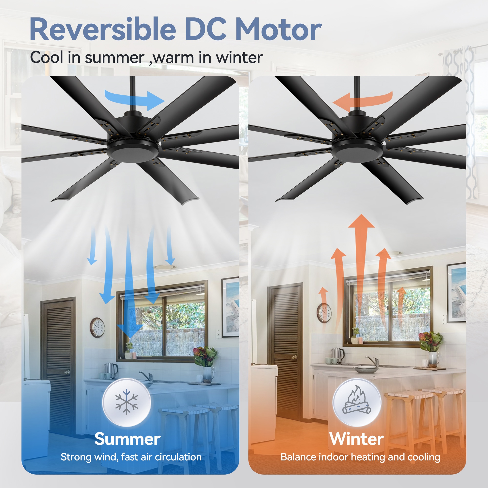 Breezary 29005-BK Ceiling-Fans - View #5