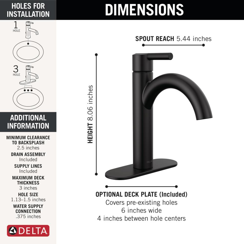 Delta 15749LF-BL Lavatory-Faucets - View #5