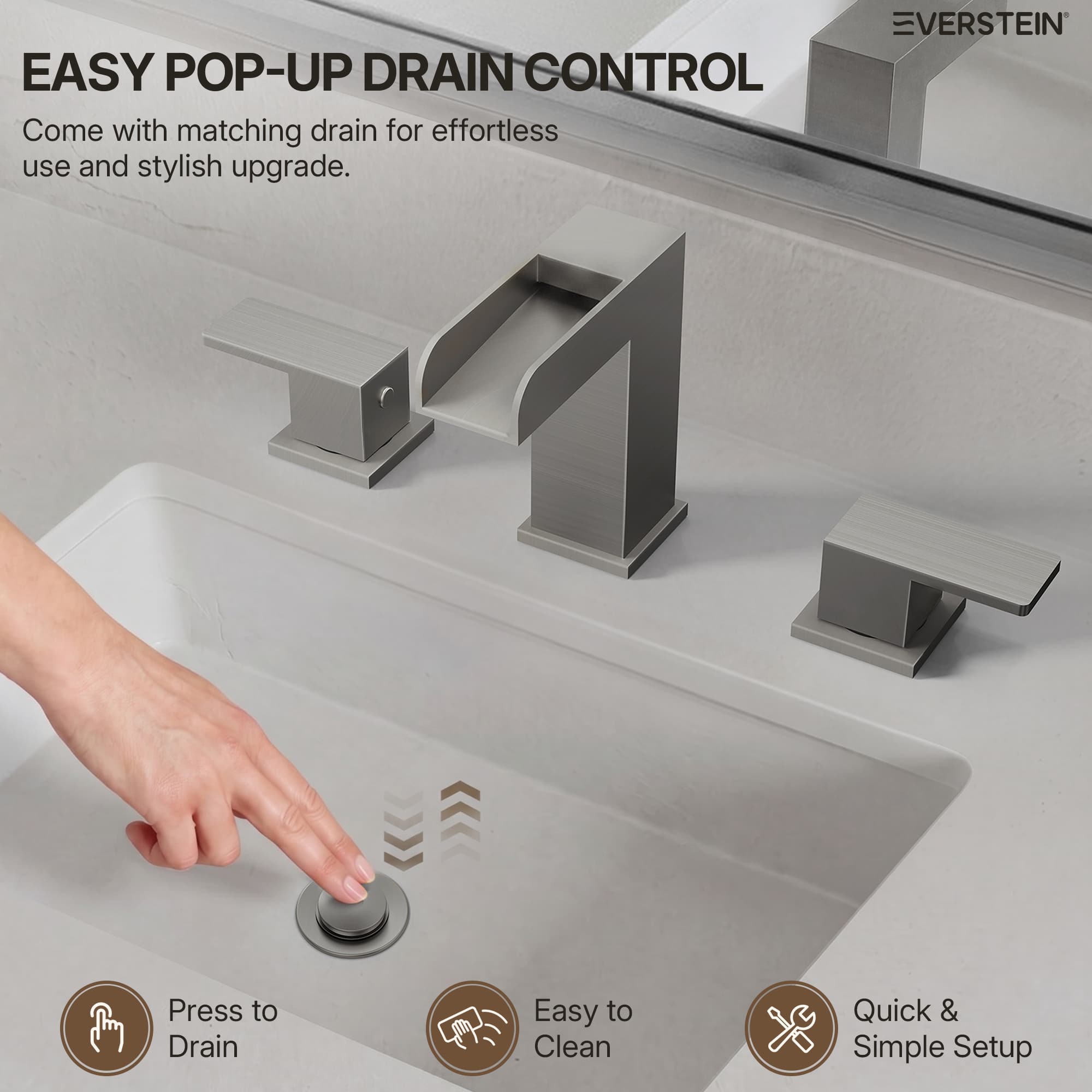 EVERSTEIN SFS-1117-NK Lavatory-Faucets - View #8