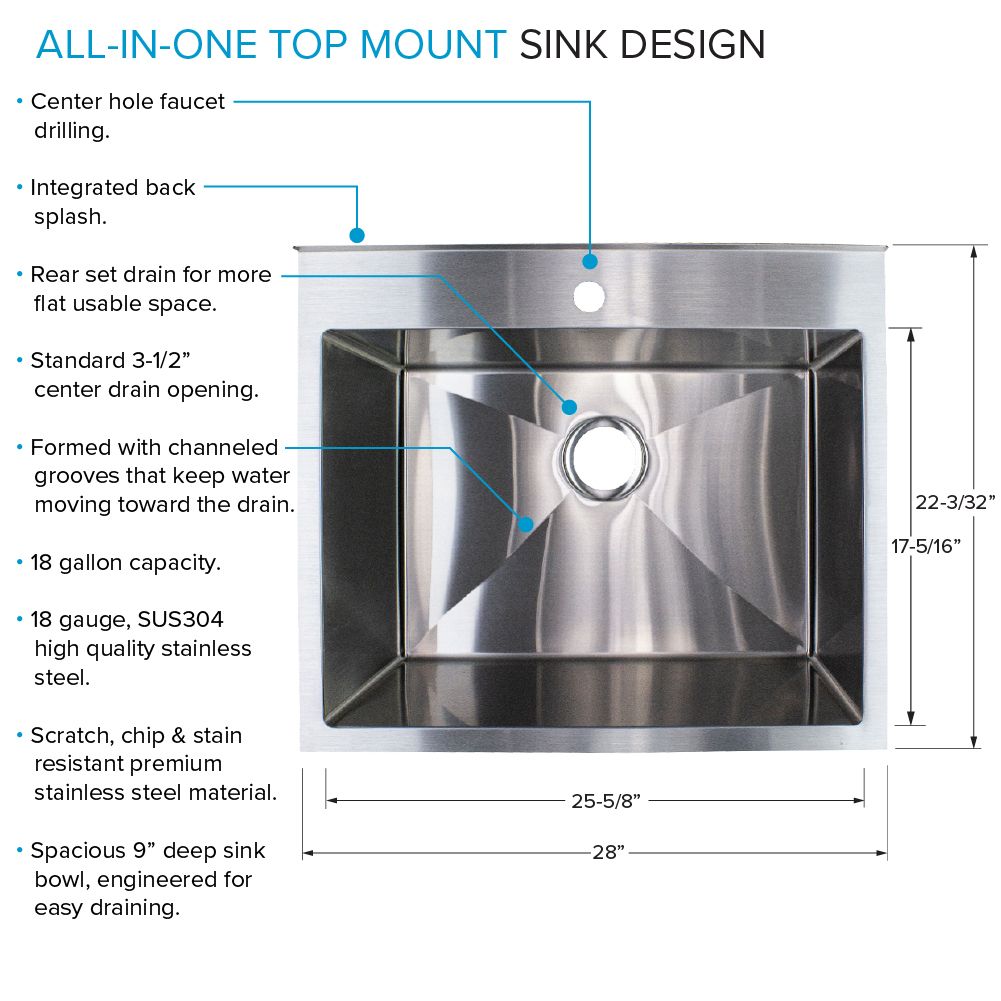 Transolid K-EWS-2822S Laundry-Tubs-Utility-Sinks - View #8