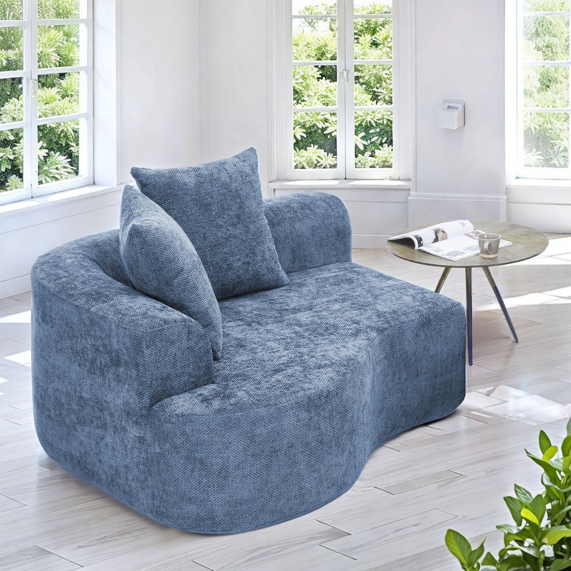 NOBLEMOOD LS-1039BU-B Chaises-Settees - View #2