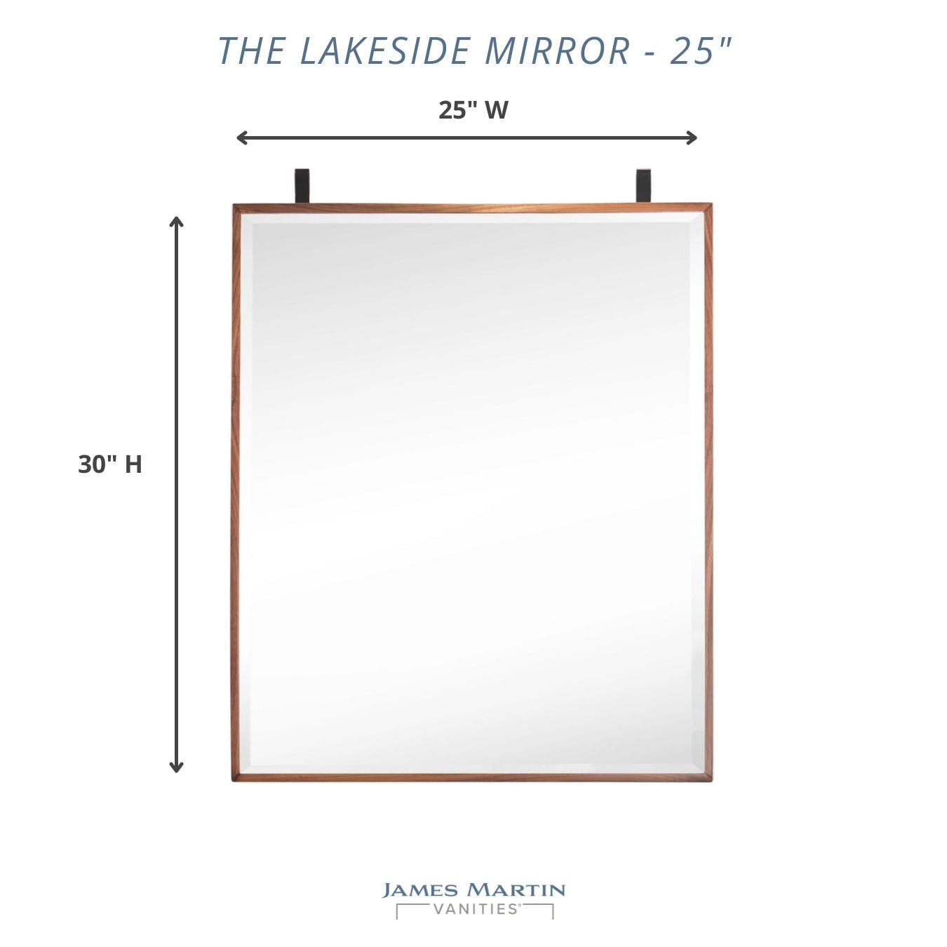 James Martin Vanities 410-M25-WLT Bathroom-Medicine-Cabinets - View #7