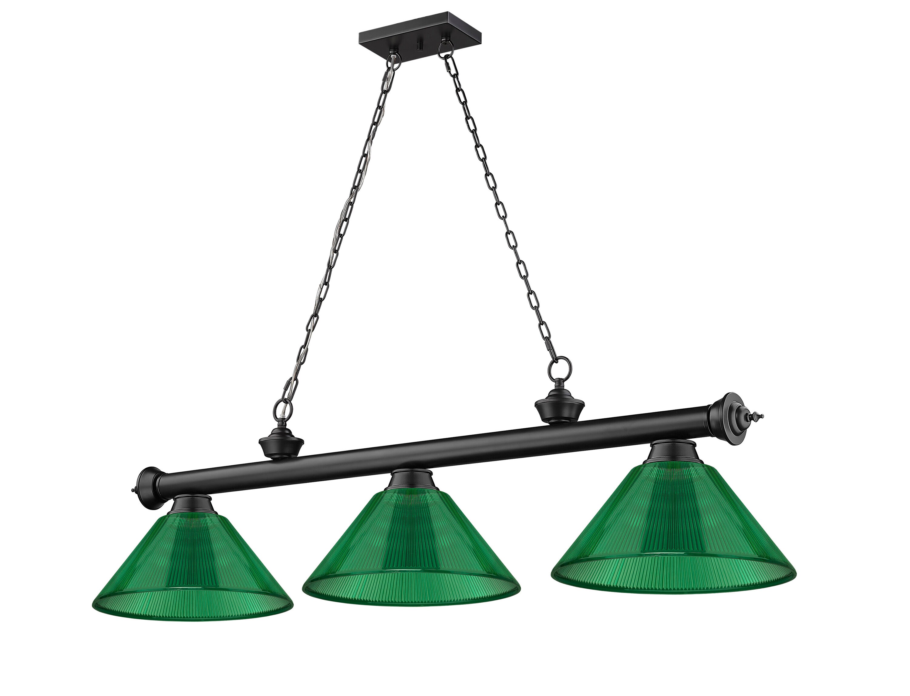 Z-Lite 2306-3MB-ARG Pool-Table-Lighting - View #5