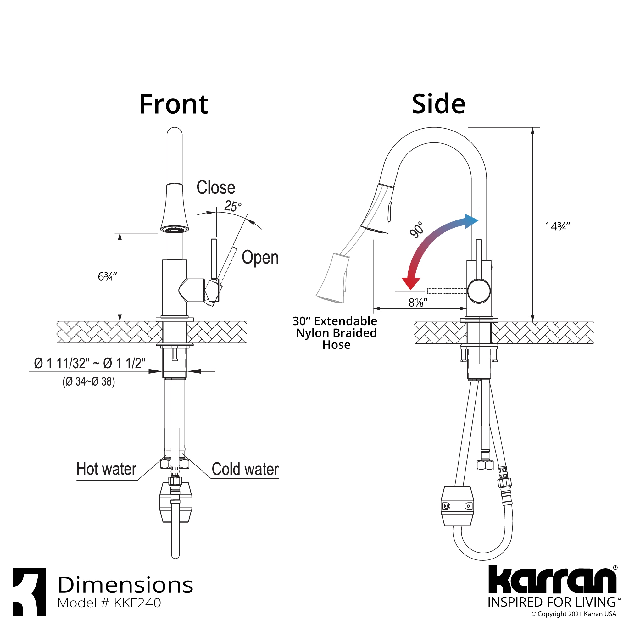 Karran KKF240SD25C Kitchen-Faucets - View #8