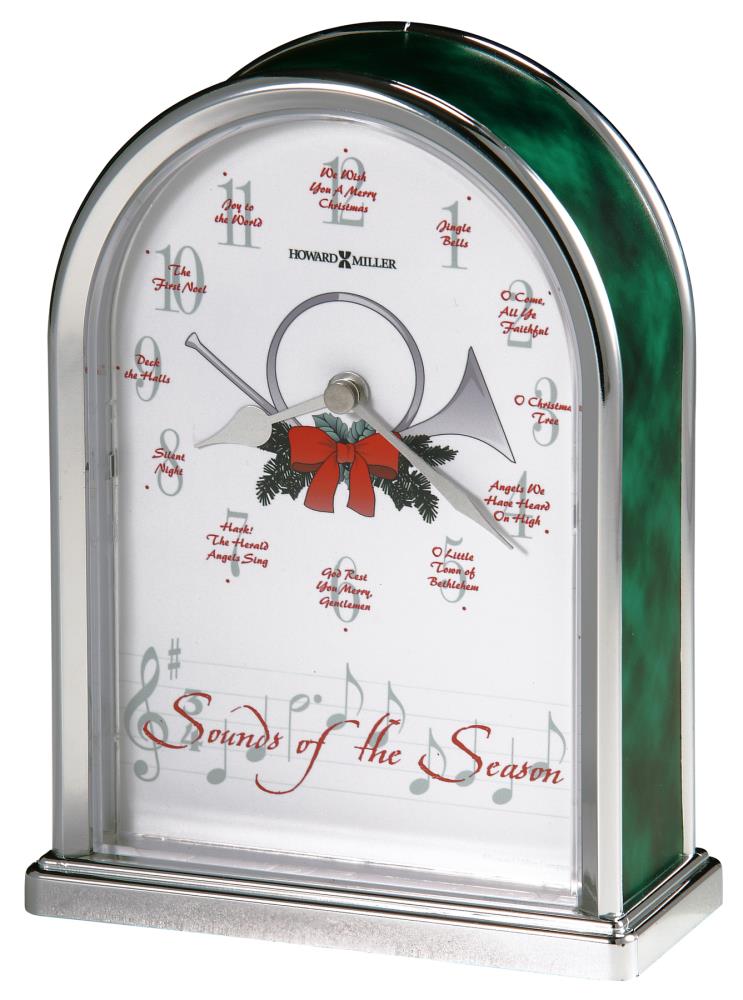 Howard Miller 645687 7.5-in Musical Wreath Battery-operated Batteries Included Christmas Decor