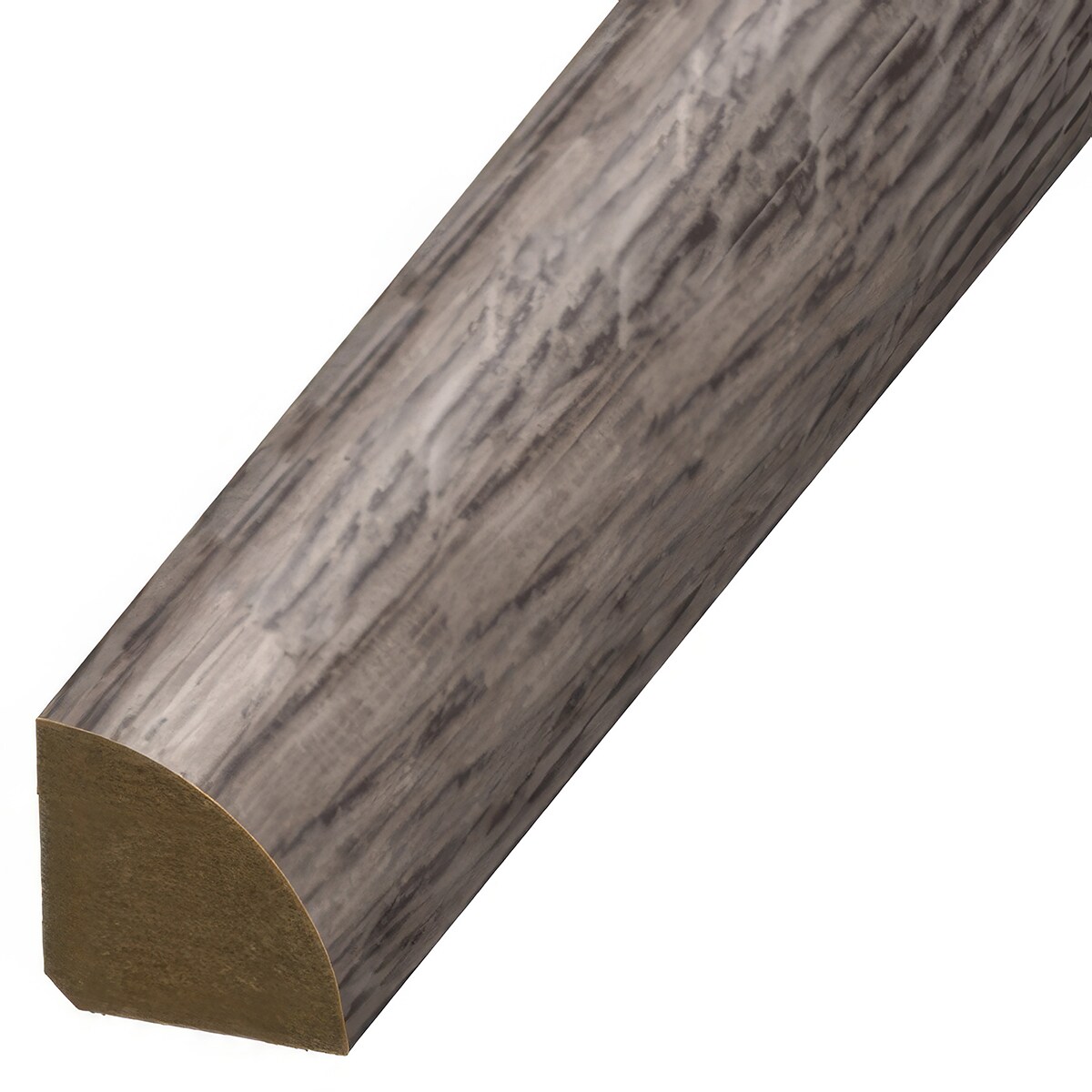 Versatrim MRQR-106784 Woods TimberCore Lucida-Woods TimberCore-Fuzzy Grey 0.75-in T x 0.75-in W x 94-in L Laminate wood Quarter round