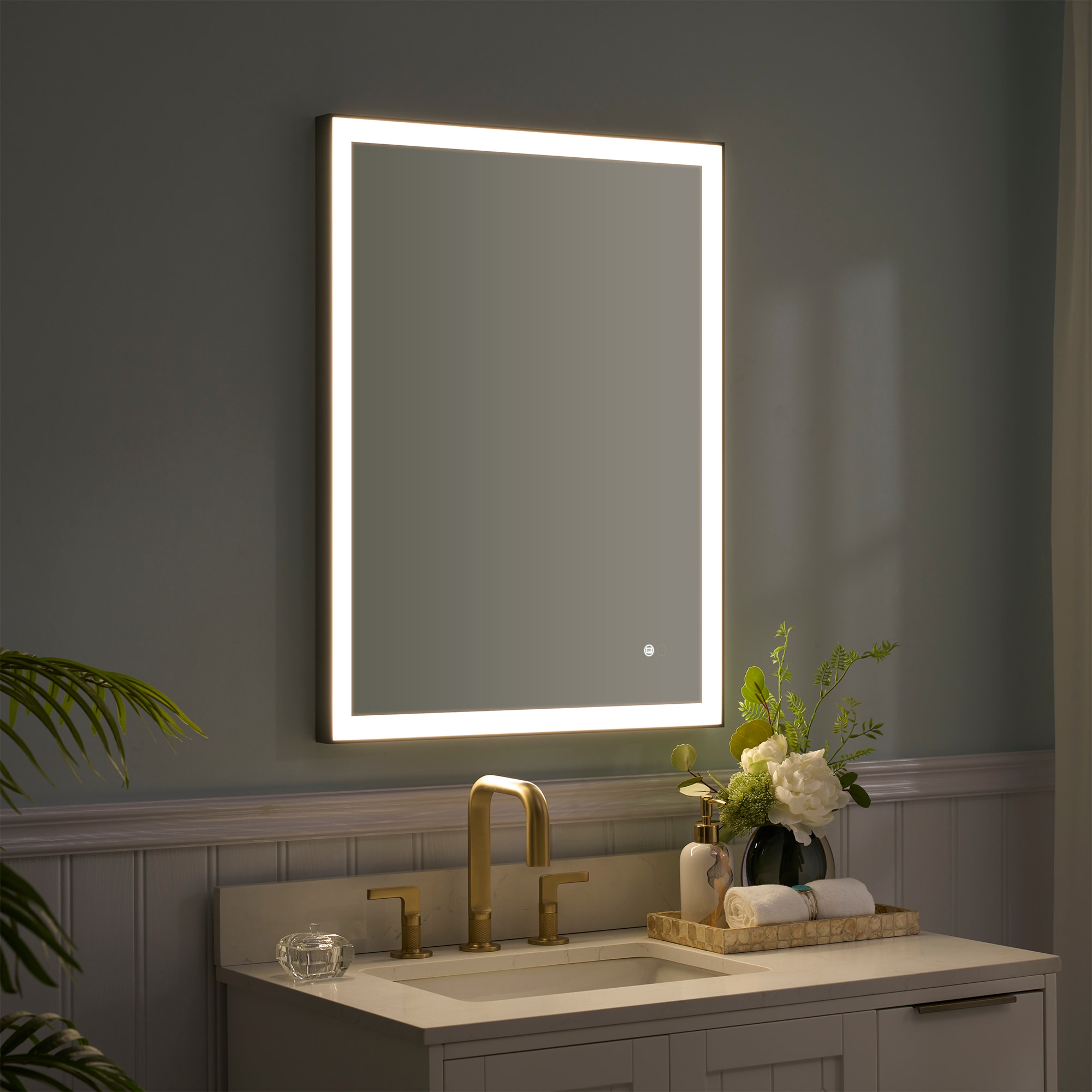 WELLFOR W5FM2432MB Framed-Bath-Mirrors - View #4