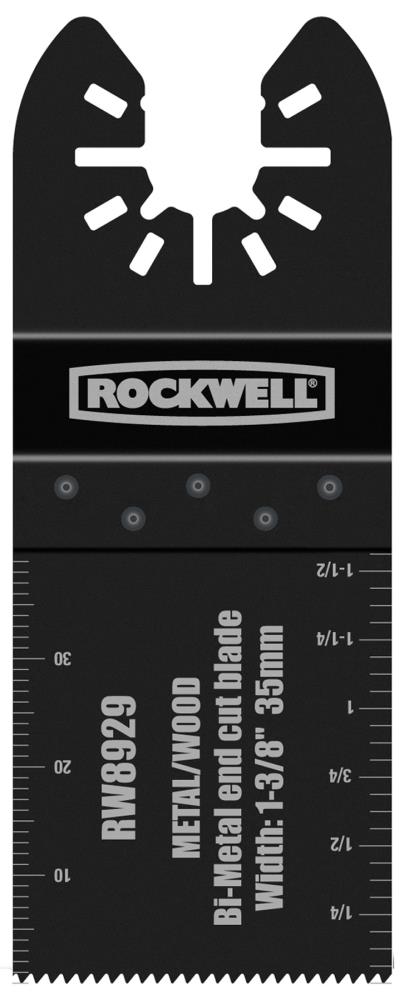 ROCKWELL RW8929.3 Sonicrafter Universal End Cut 3 -Pack Bi-metal Oscillating Tool Blade