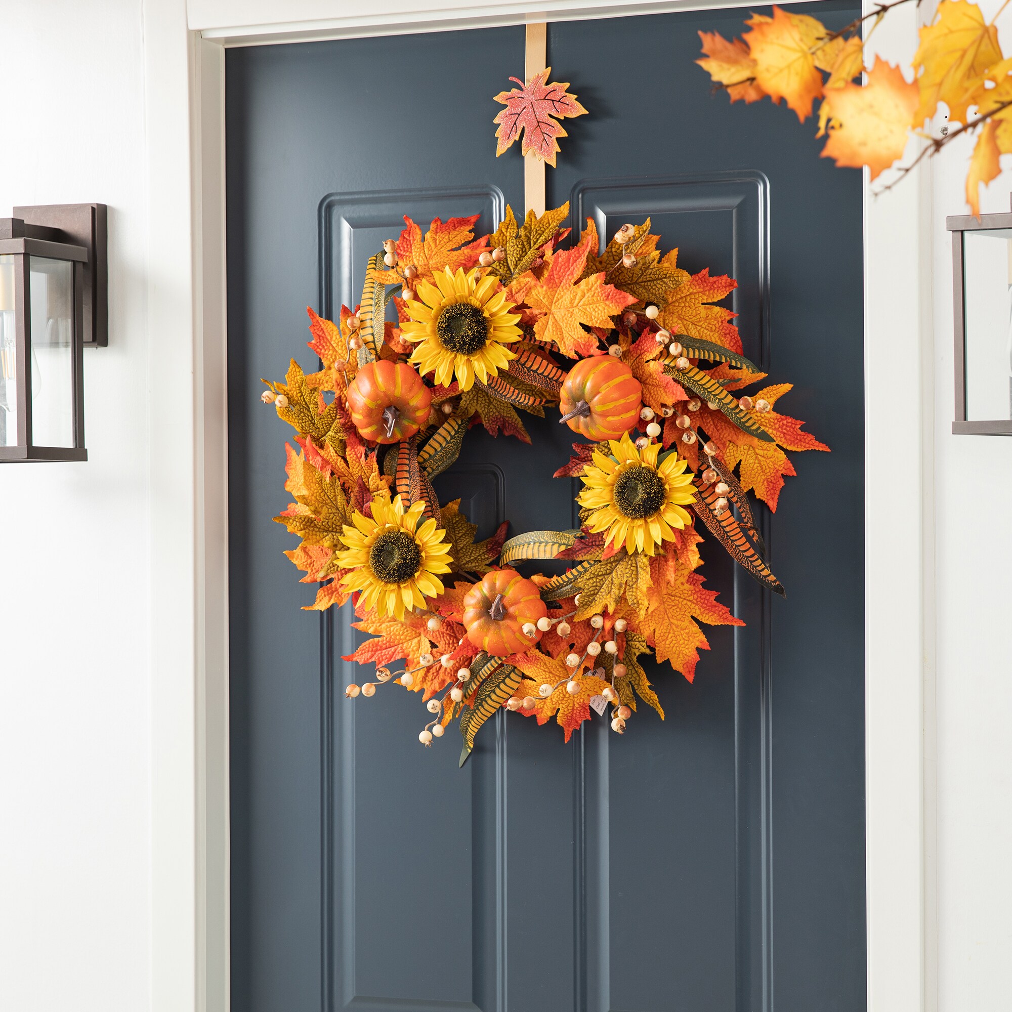 Glitzhome 2019500012 Indoor-Thanksgiving-Decor - View #2