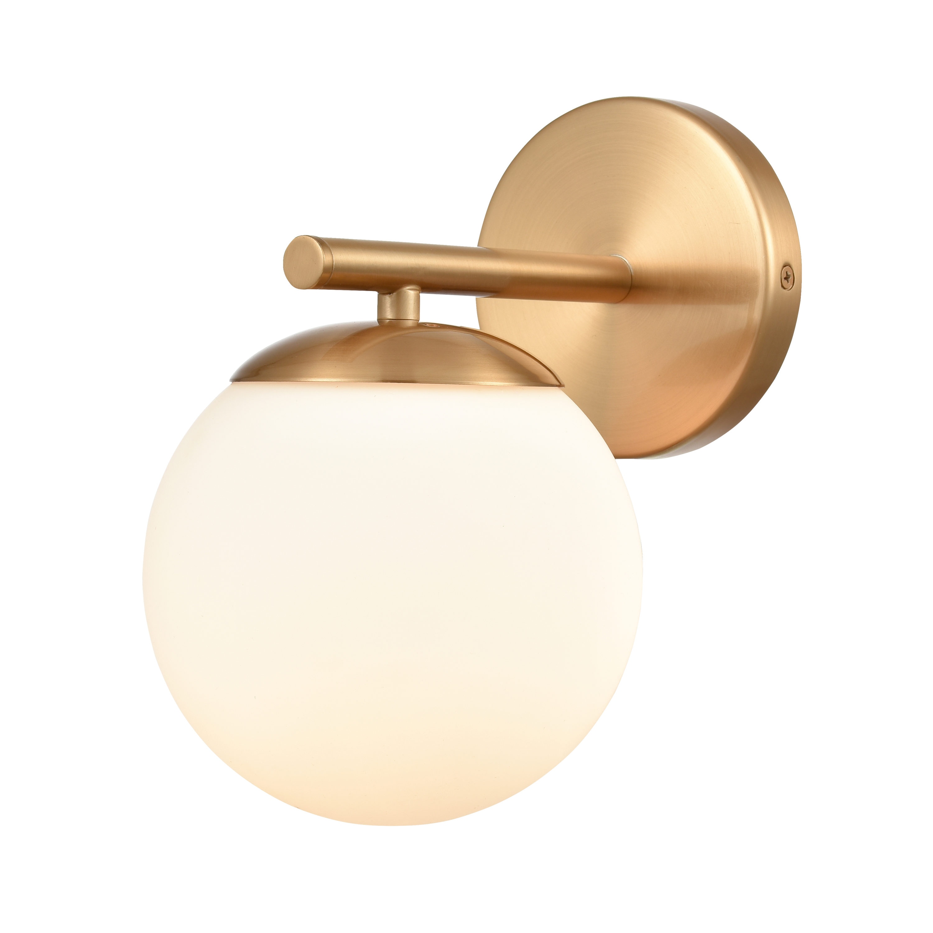 Westmore by ELK Lighting LWVL-220308178 Holgate 6-in 1-Light Satin Brass LED Modern/Contemporary Vanity Light