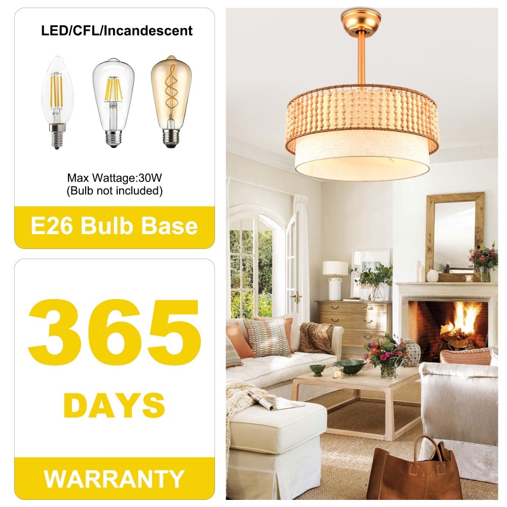 Oaks Decor DC2045OKEL Ceiling-Fans - View #4