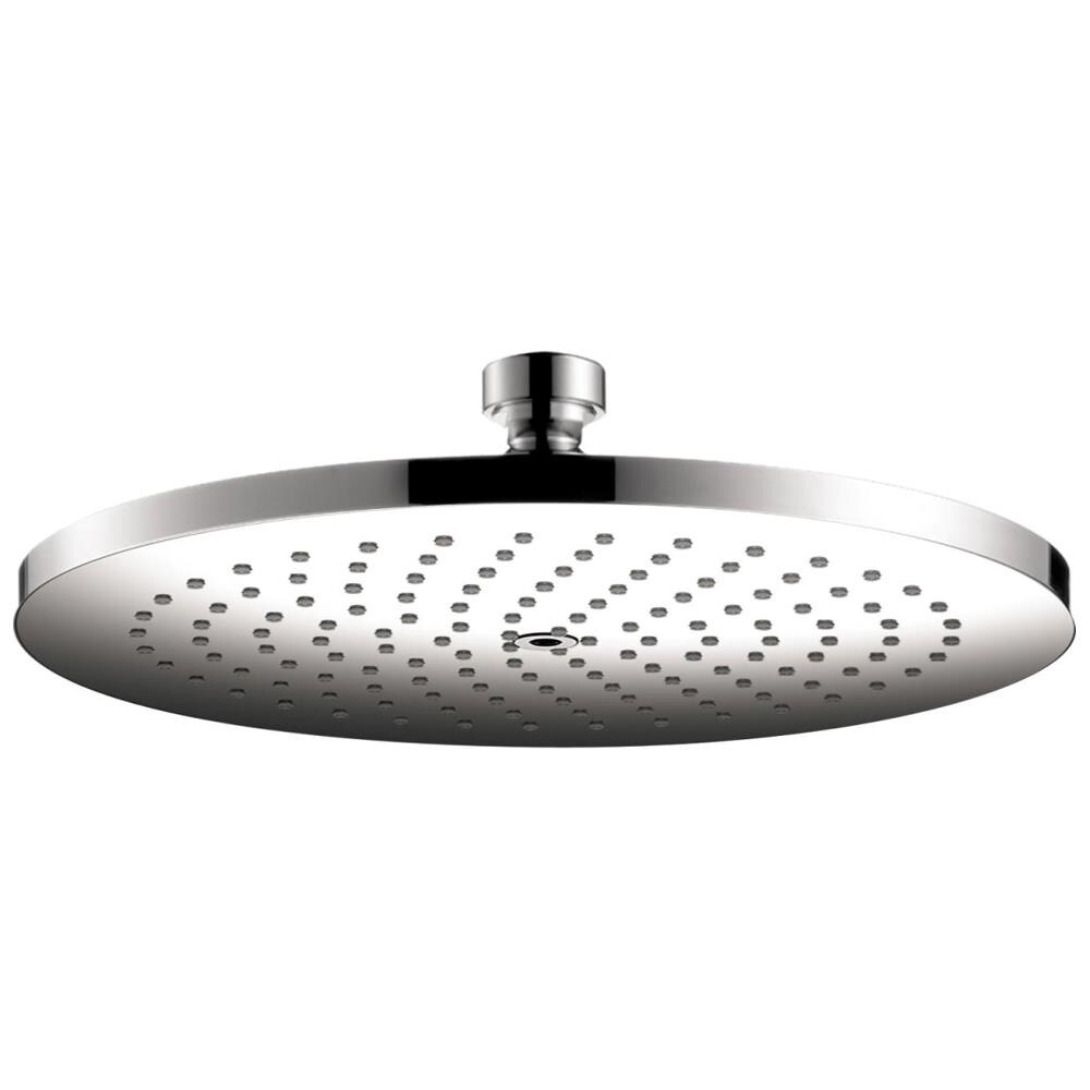 Hansgrohe 26071001 Starck 1.0 -Settings Chrome 9.75-in Round Fixed Rain Shower Head 1.8 GPM