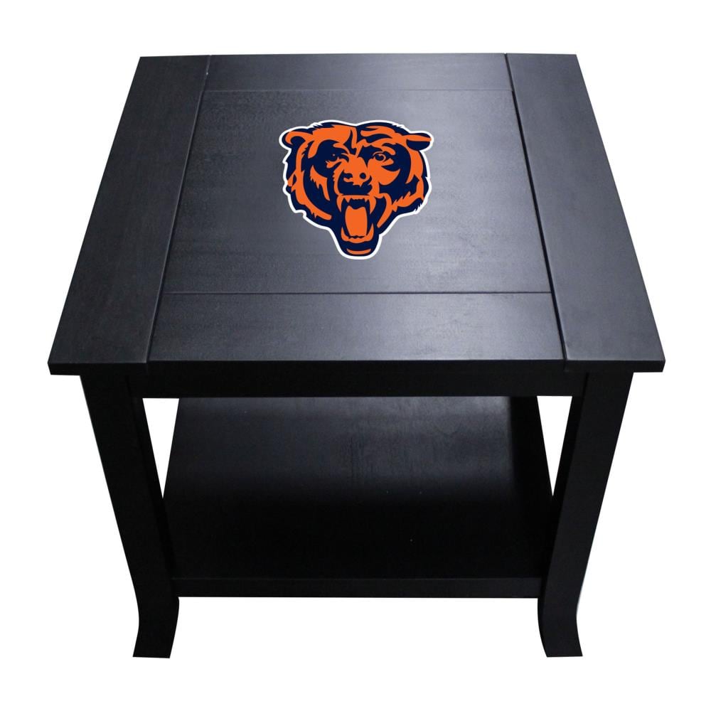 Imperial International Chicago Bears Multicolor Wood End Table in the End  Tables department at