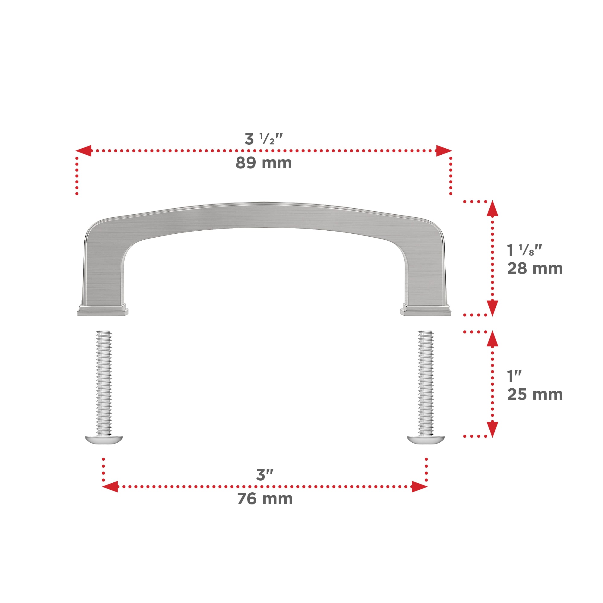 Richelieu BP81076195 Cabinet-Pulls - View #4