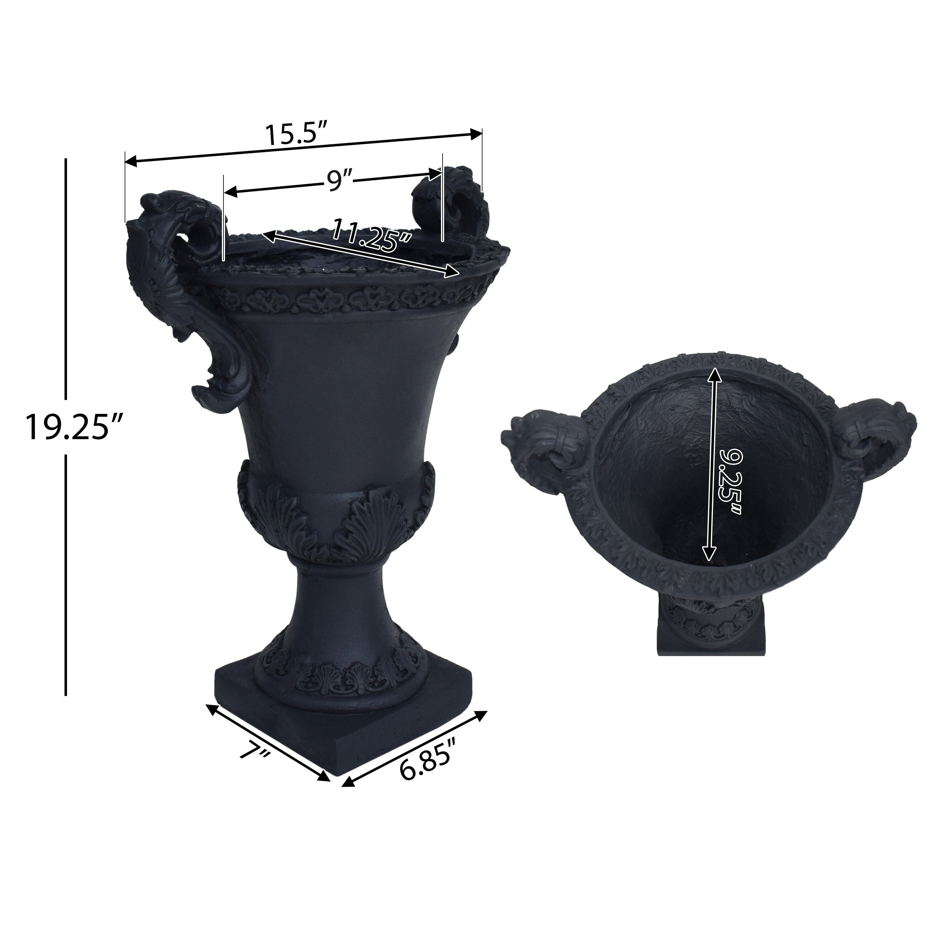 Tinyhomie LW-JA-4.00BLK6340 Planter-Window-Box - View #7