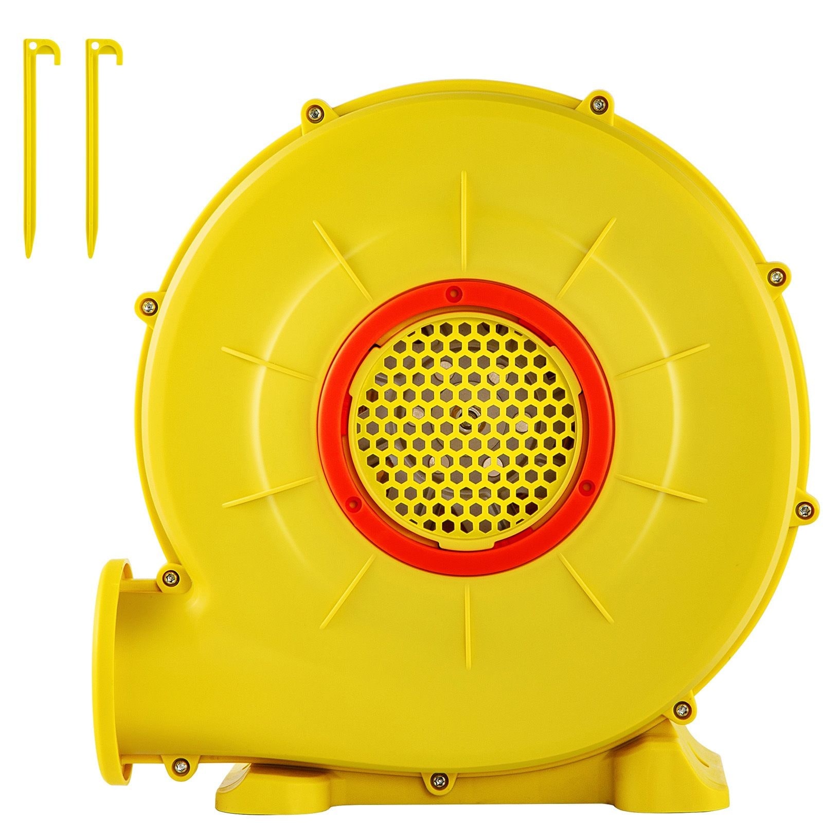 Angel Sar - 13.8in L 8.5in W 14.6in H 2-Vent Yellow Inflatable Blower 1750Pa Commercial Air Blowe...