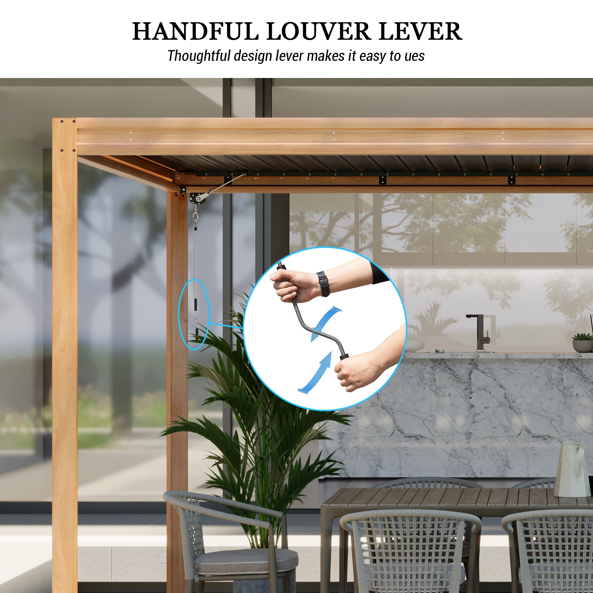 Mondawe MD-LGMF1631A Pergolas-2 - View #6
