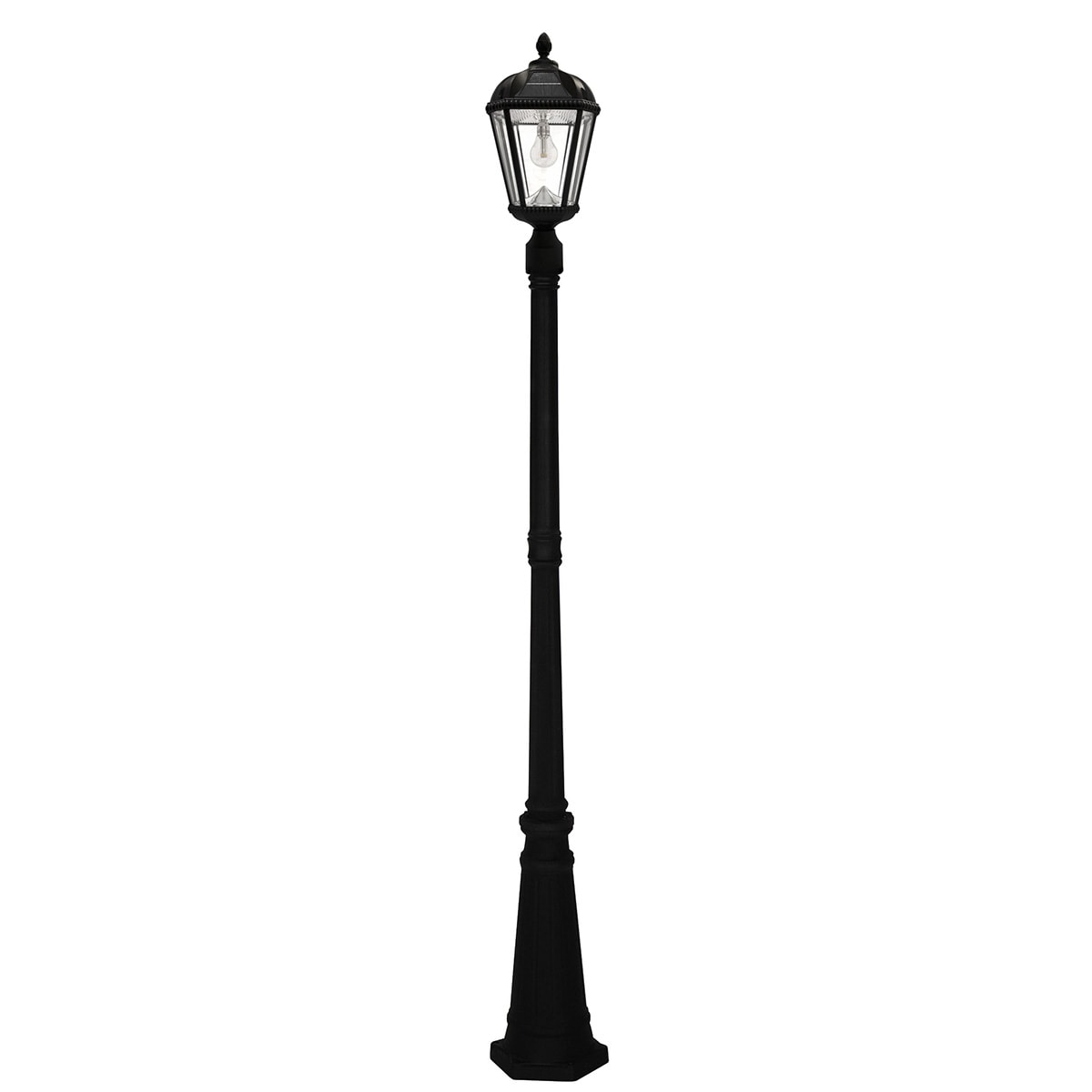 Gama Sonic GS-98B-S-BLK Complete-Post-Lights - View #2